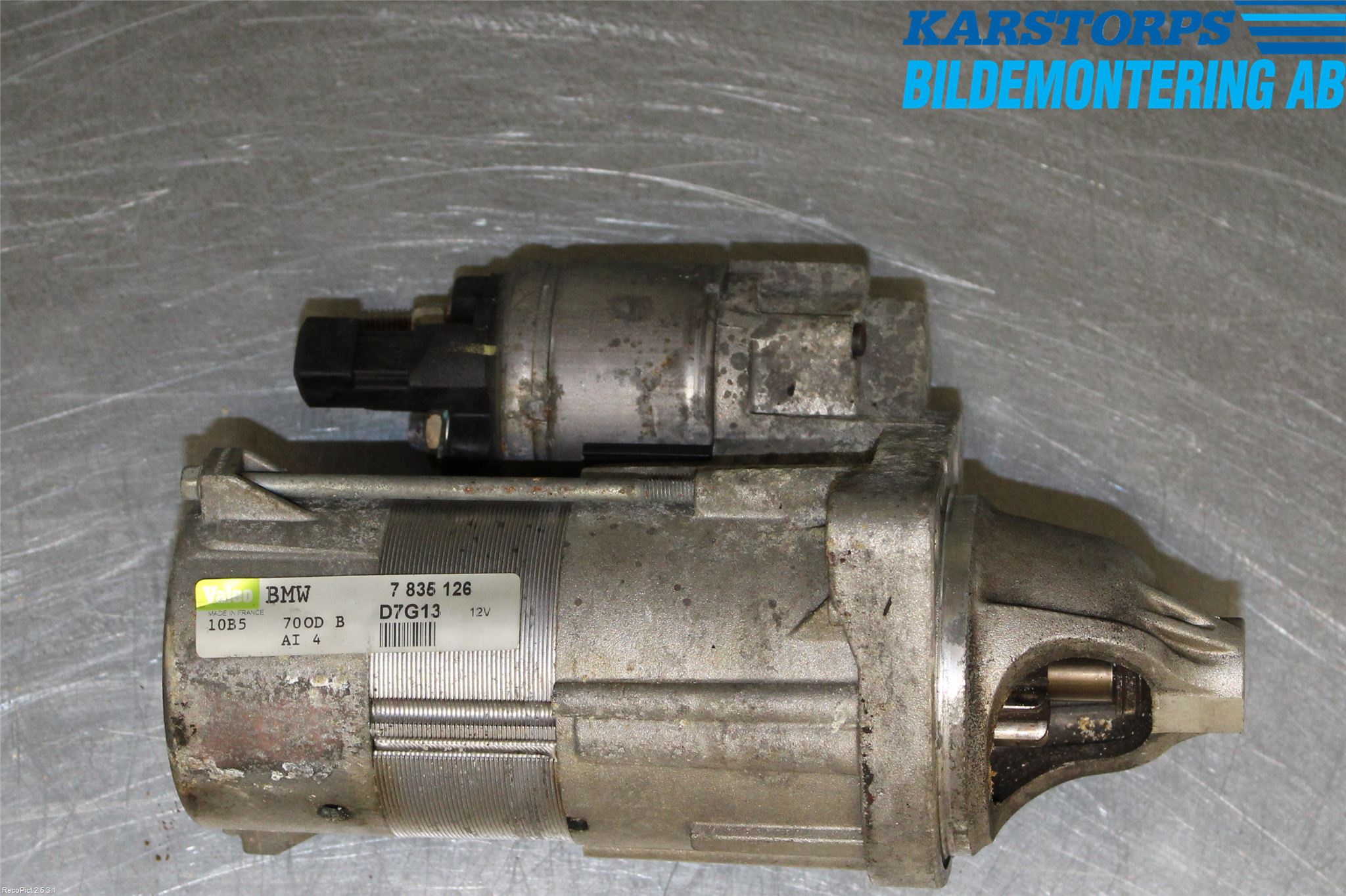 BMW 5 E60/61 Sed/Tou 02-10 Startmotor