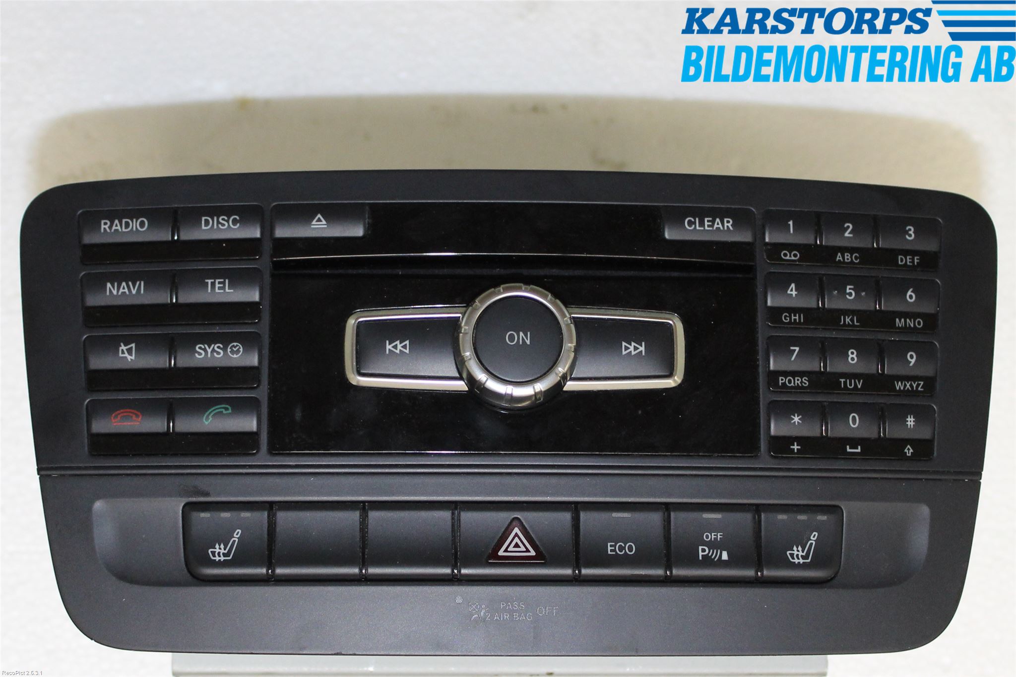 Mercedes-Benz MB A-KLASS (W176) 13-18 Cd Radio - Multimediapanel
