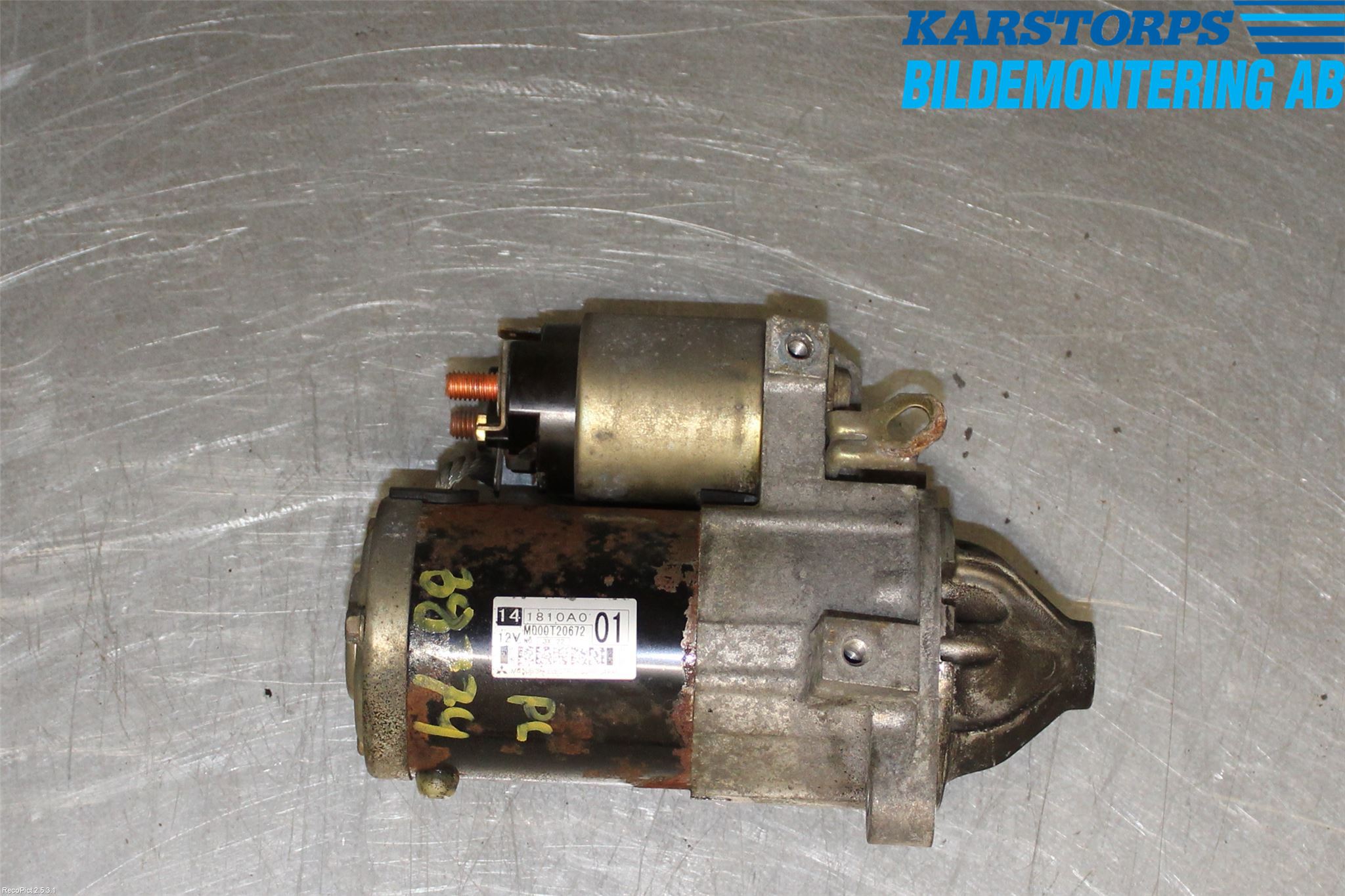 Mitsubishi OUTLANDER 01-07 Startmotor