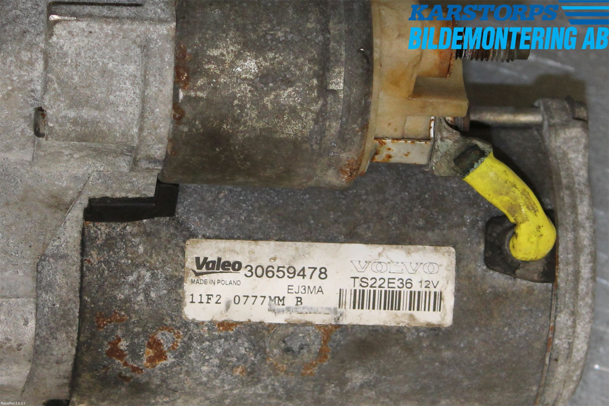 Volvo S80 07-13 Startmotor Diesel
