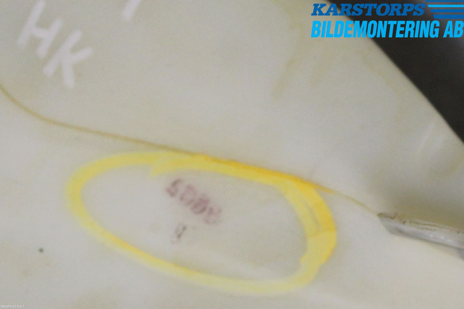 Chevrolet SILVERADO PICKUP Spolartank Vindruta