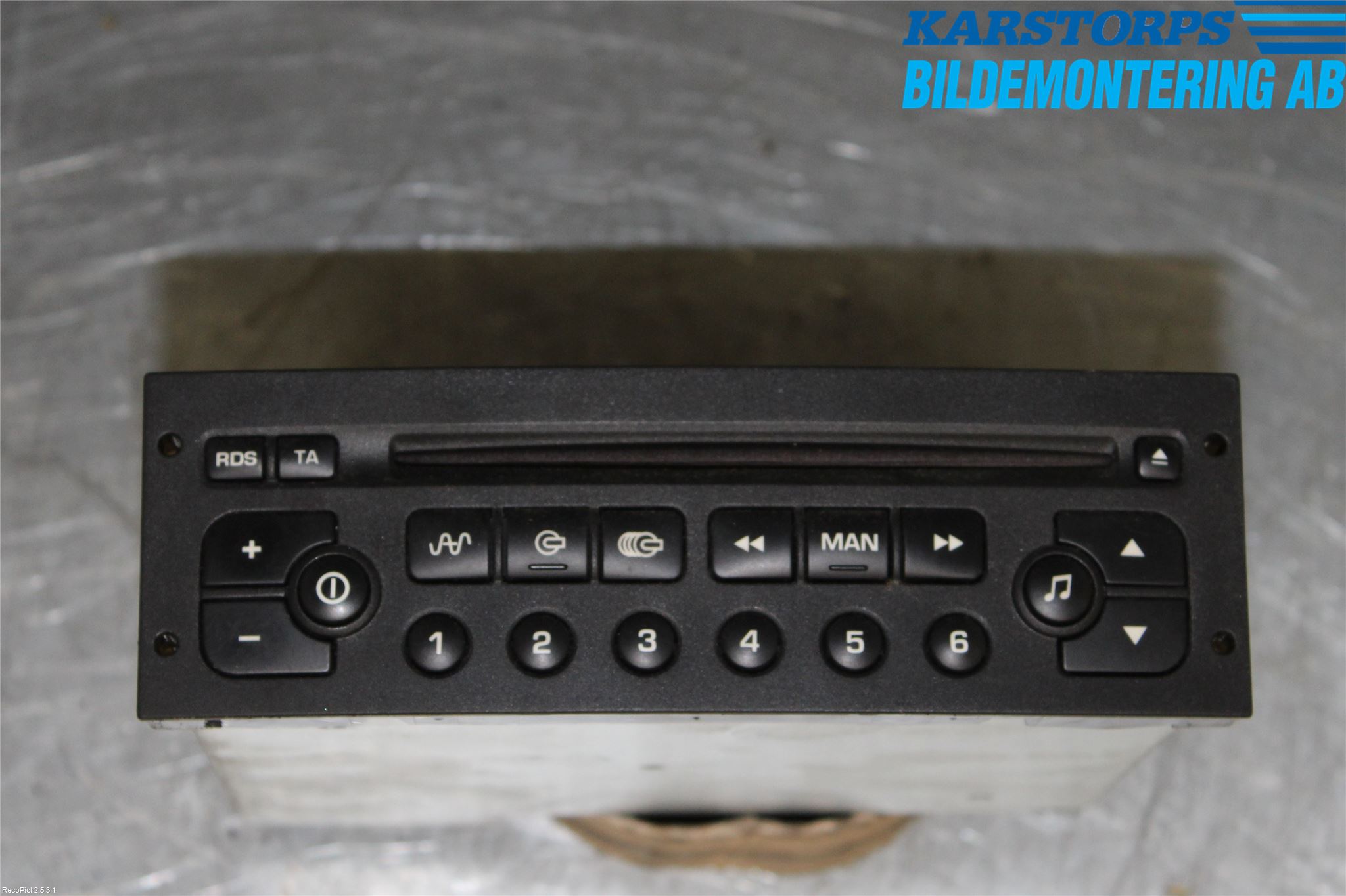 Peugeot 206 98-09 Cd Radio - Multimediapanel