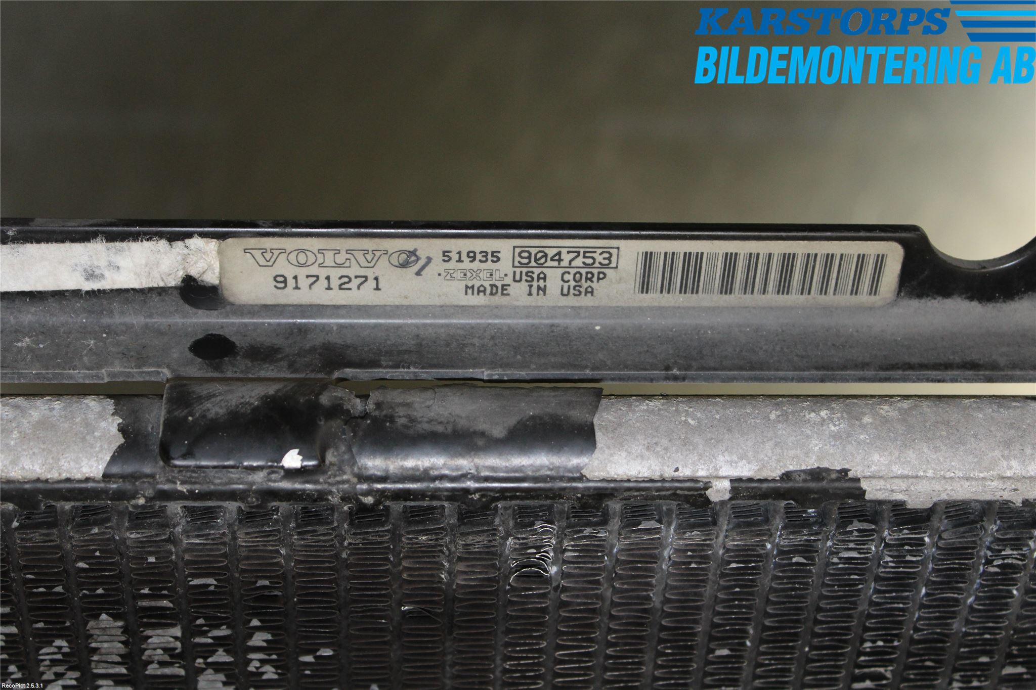 Volvo S70/V70/XC  97-00 Ac Kondensor-Kylare