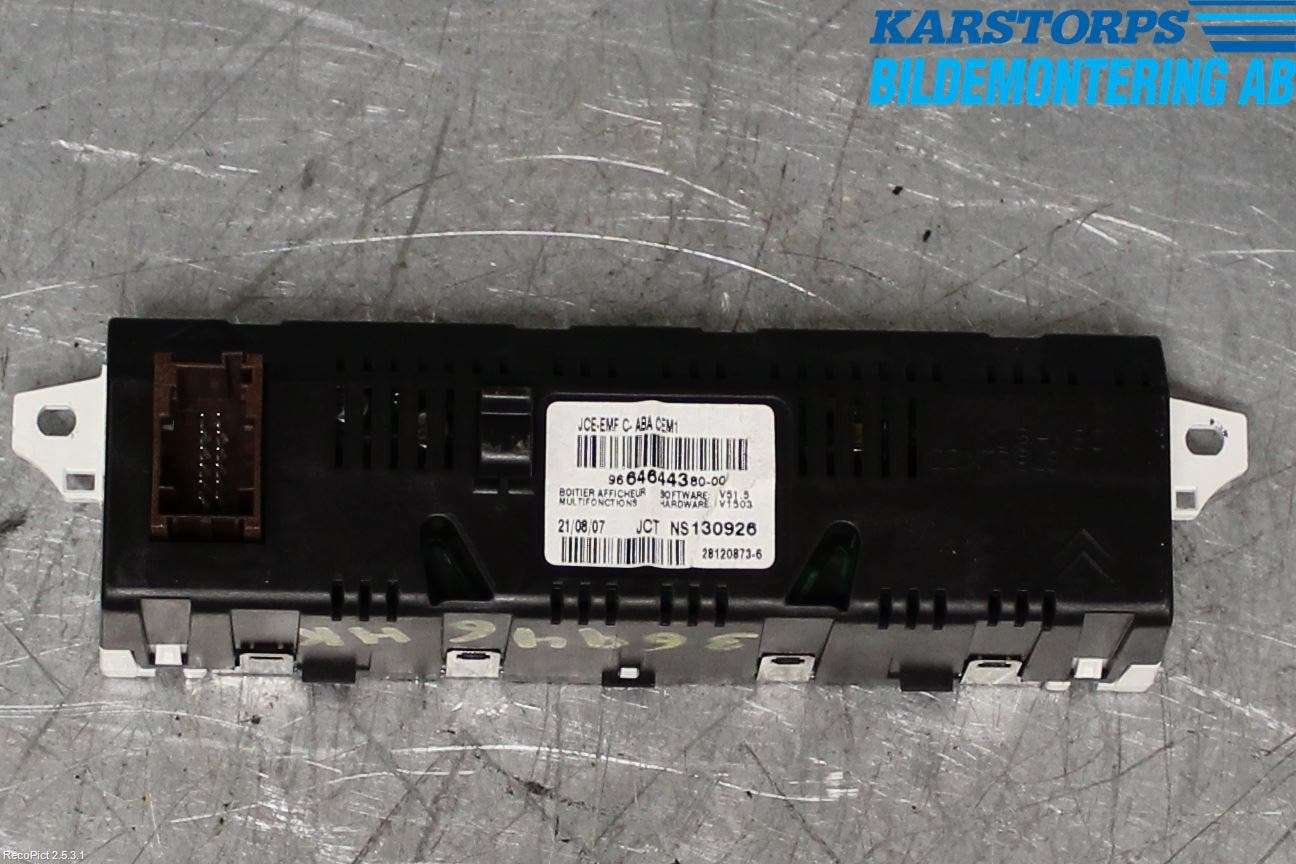 Citroen C4 I   05-10 Färddator