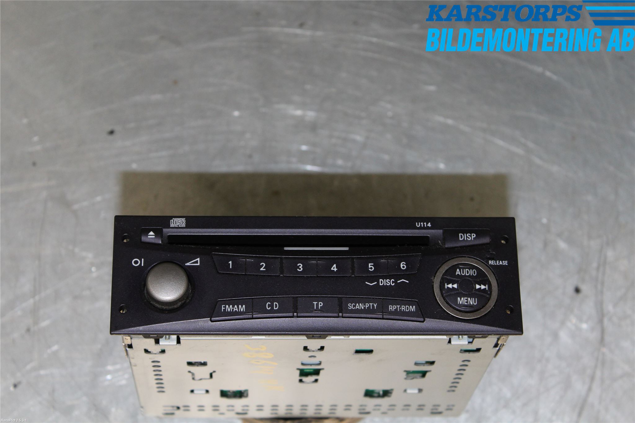 Mitsubishi GRANDIS Cd Radio - Multimediapanel