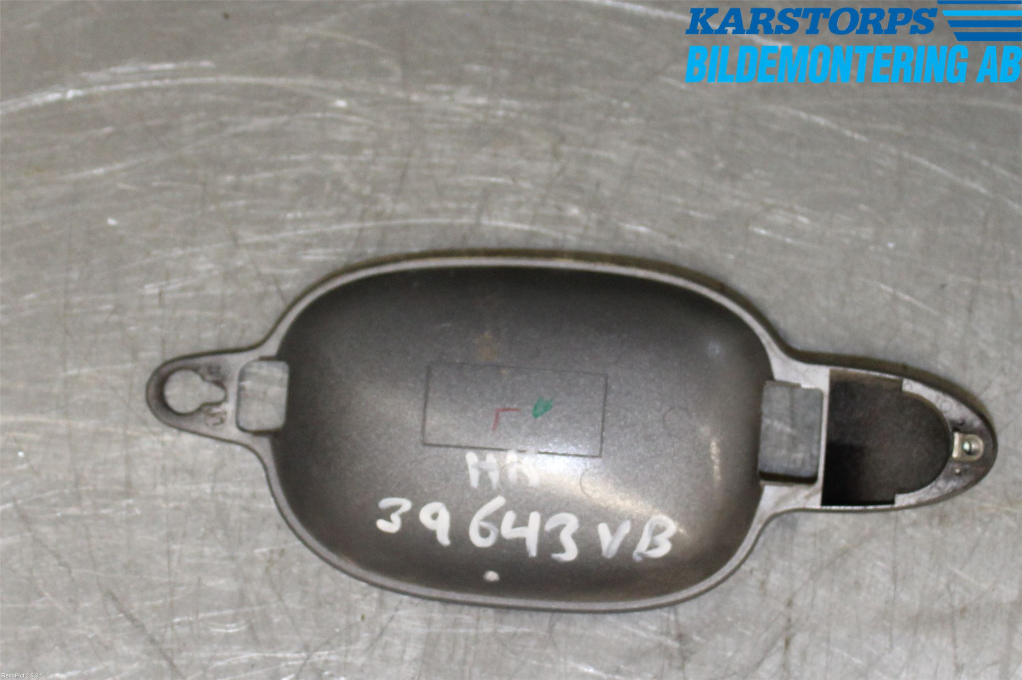 BMW 5 E60/61 Sed/Tou 02-10 Dörrhandtag Yttre Vä