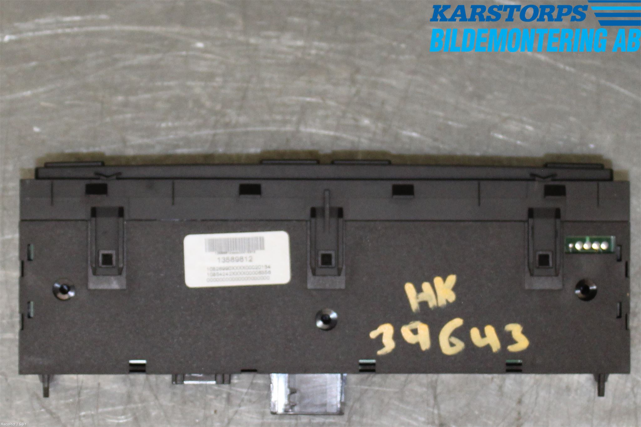 BMW 5 E60/61 Sed/Tou 02-10 Strömställare Stolvärme