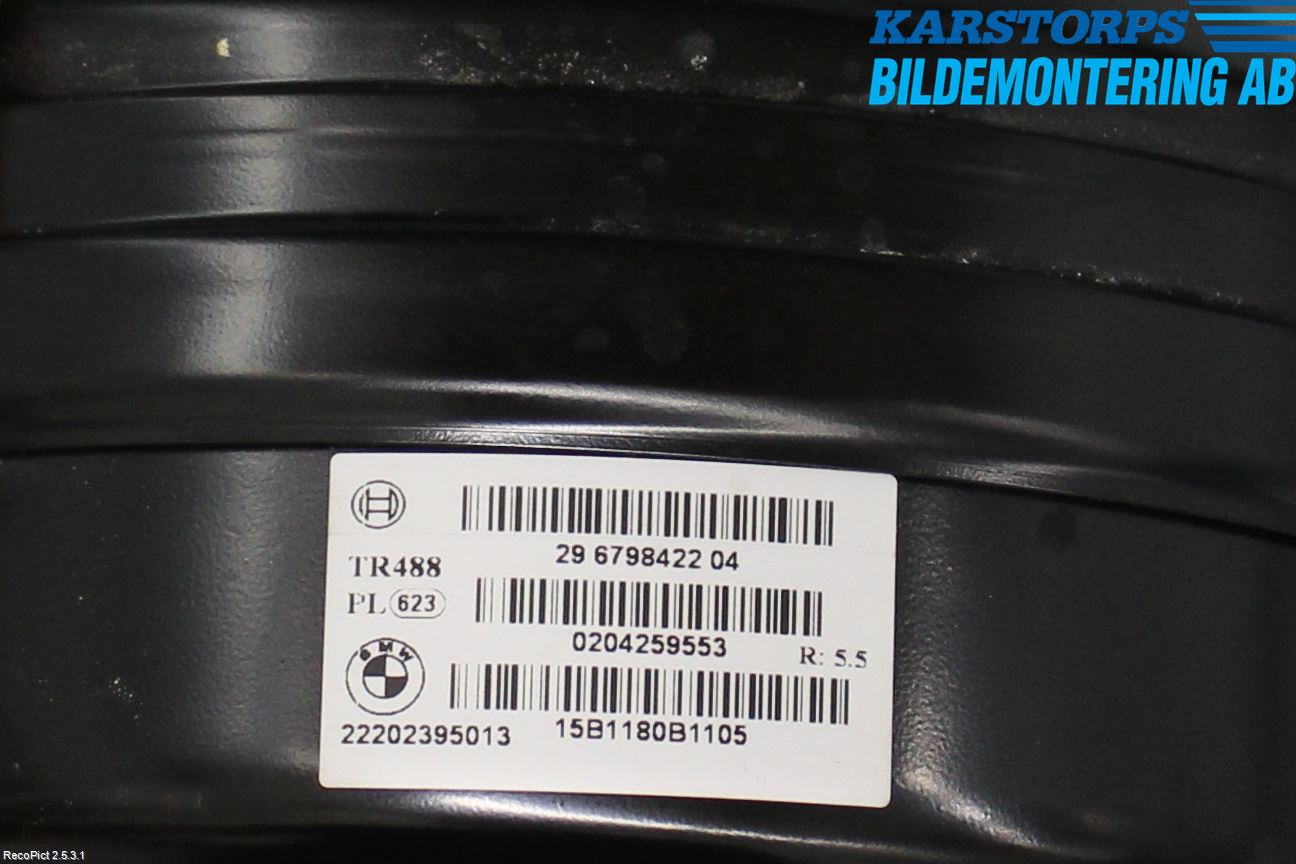 BMW 3 F30/F31/F80 12-19 Bromsservo