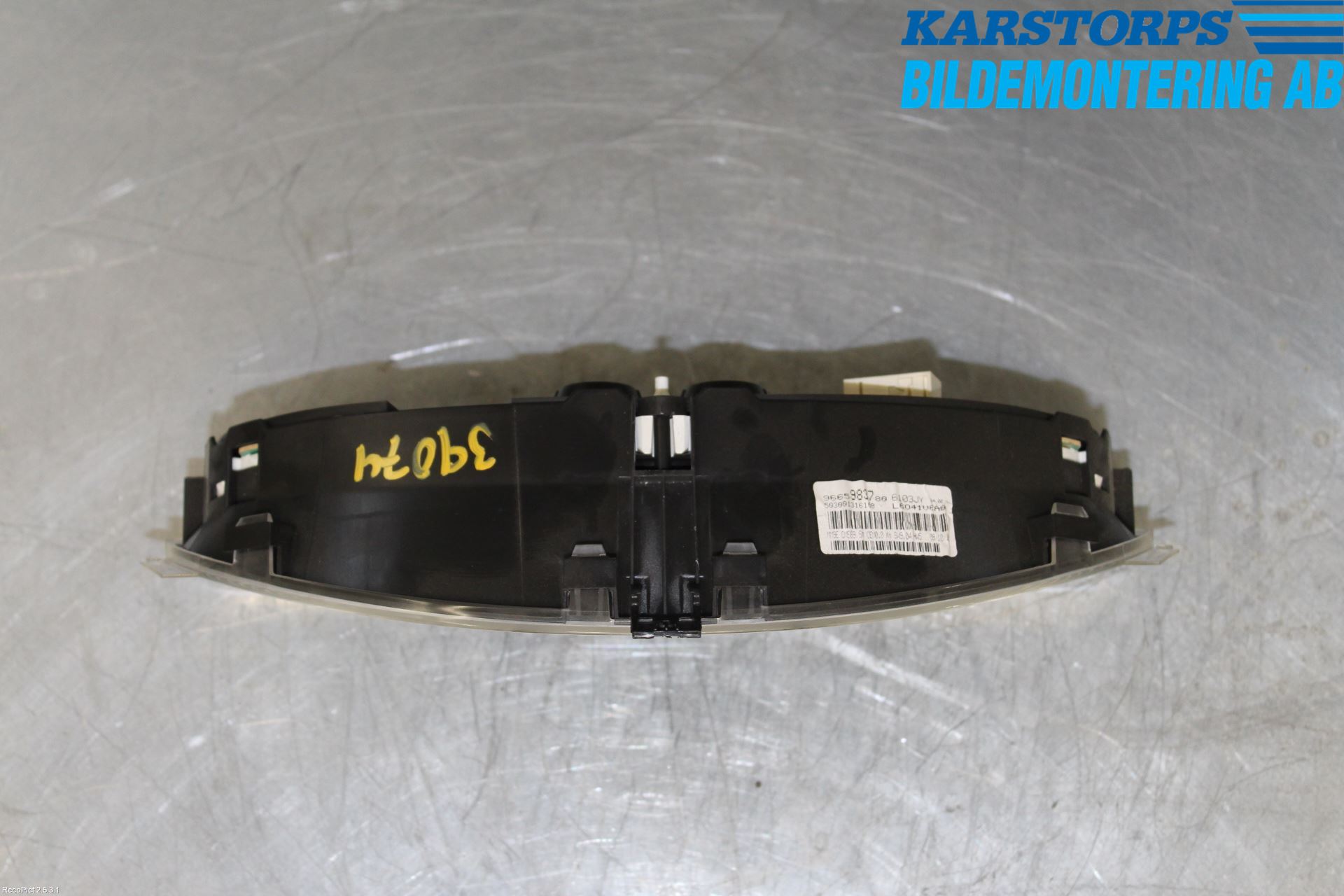 Peugeot PARTNER 08-15 Instrument Komb