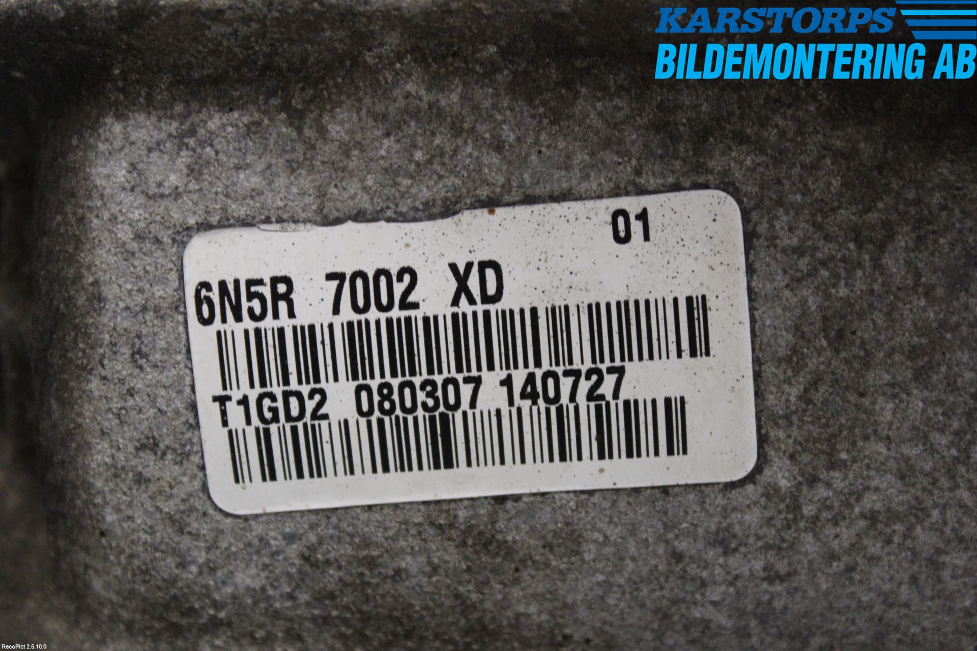 Volvo C30 07-10 Växellåda Man 5 Vxl