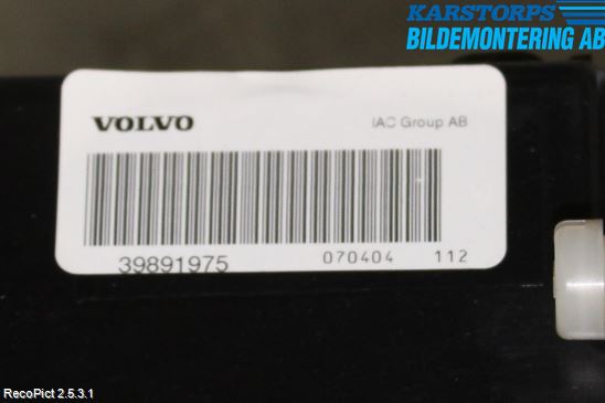 Volvo S80 07-13 Handskfack