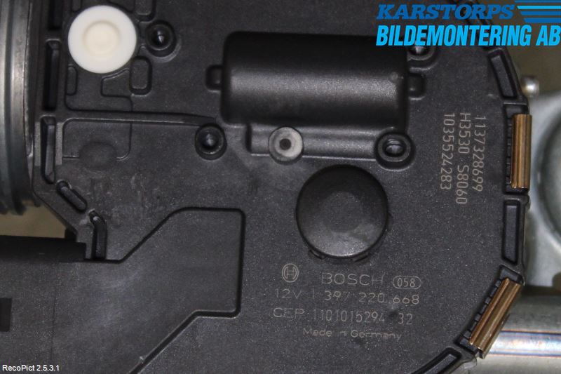 Volvo XC60 09-13 Torkarmekanism Vindruta