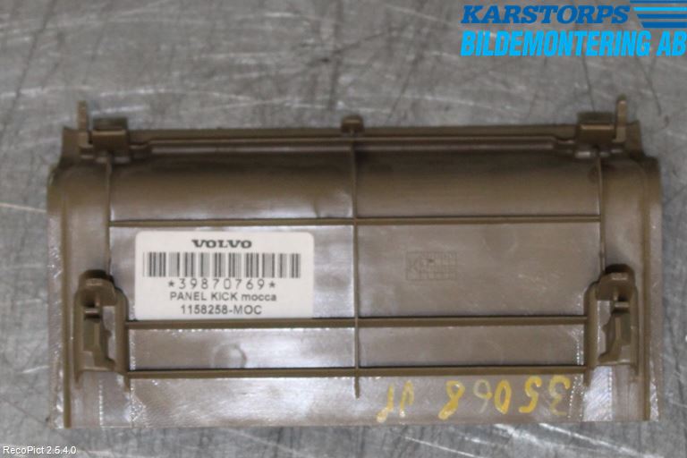 Volvo S80 07-13 Inr Tunnelfack