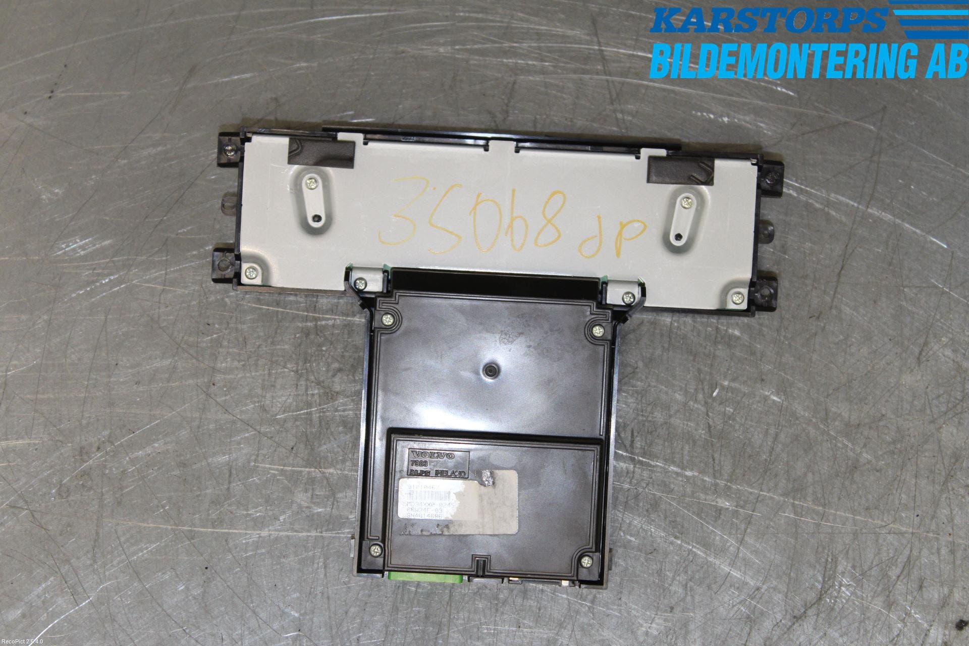 Volvo S80 07-13 Kontrolldisplay