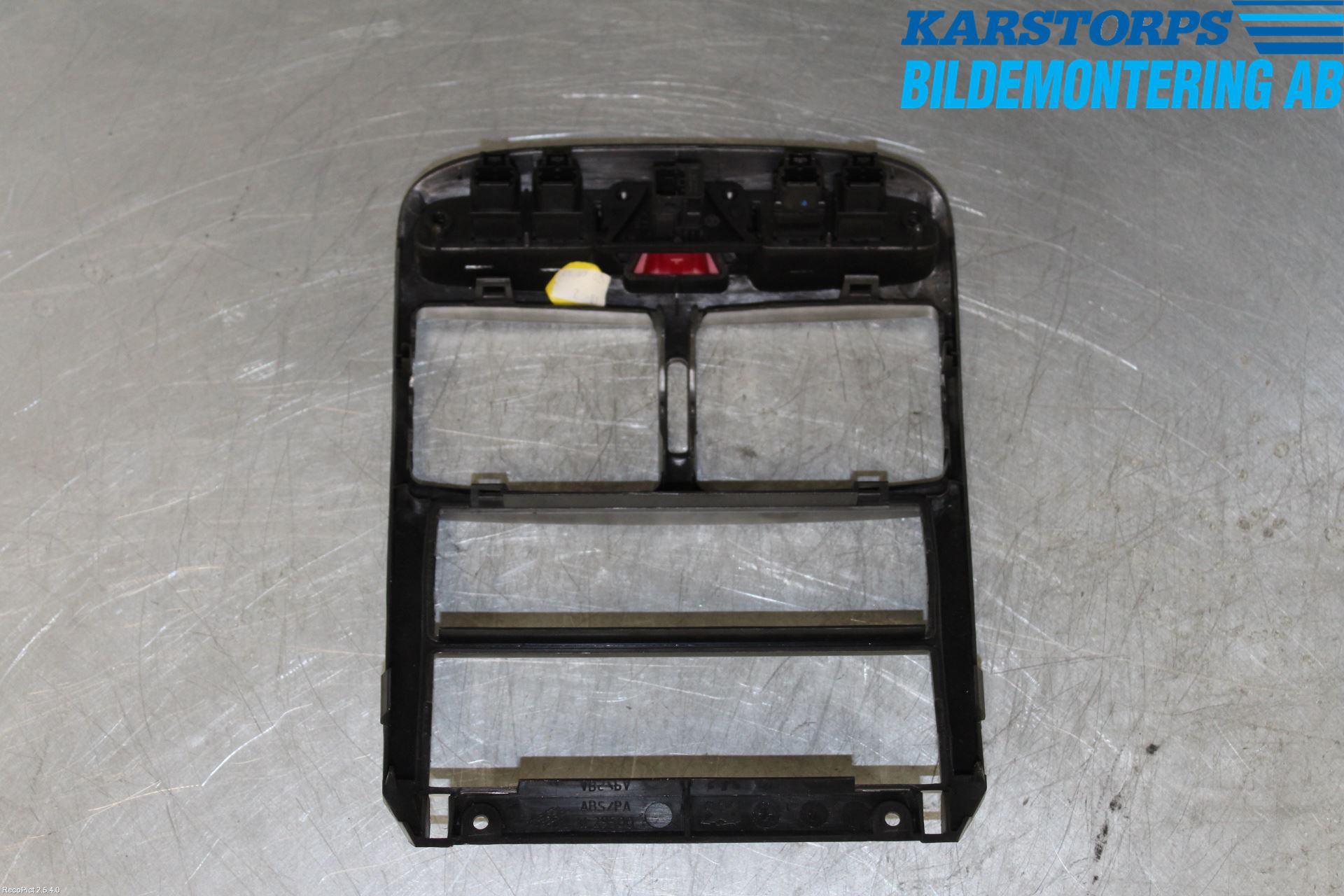 Peugeot 307     01-05 Instrument-Radio Sarg