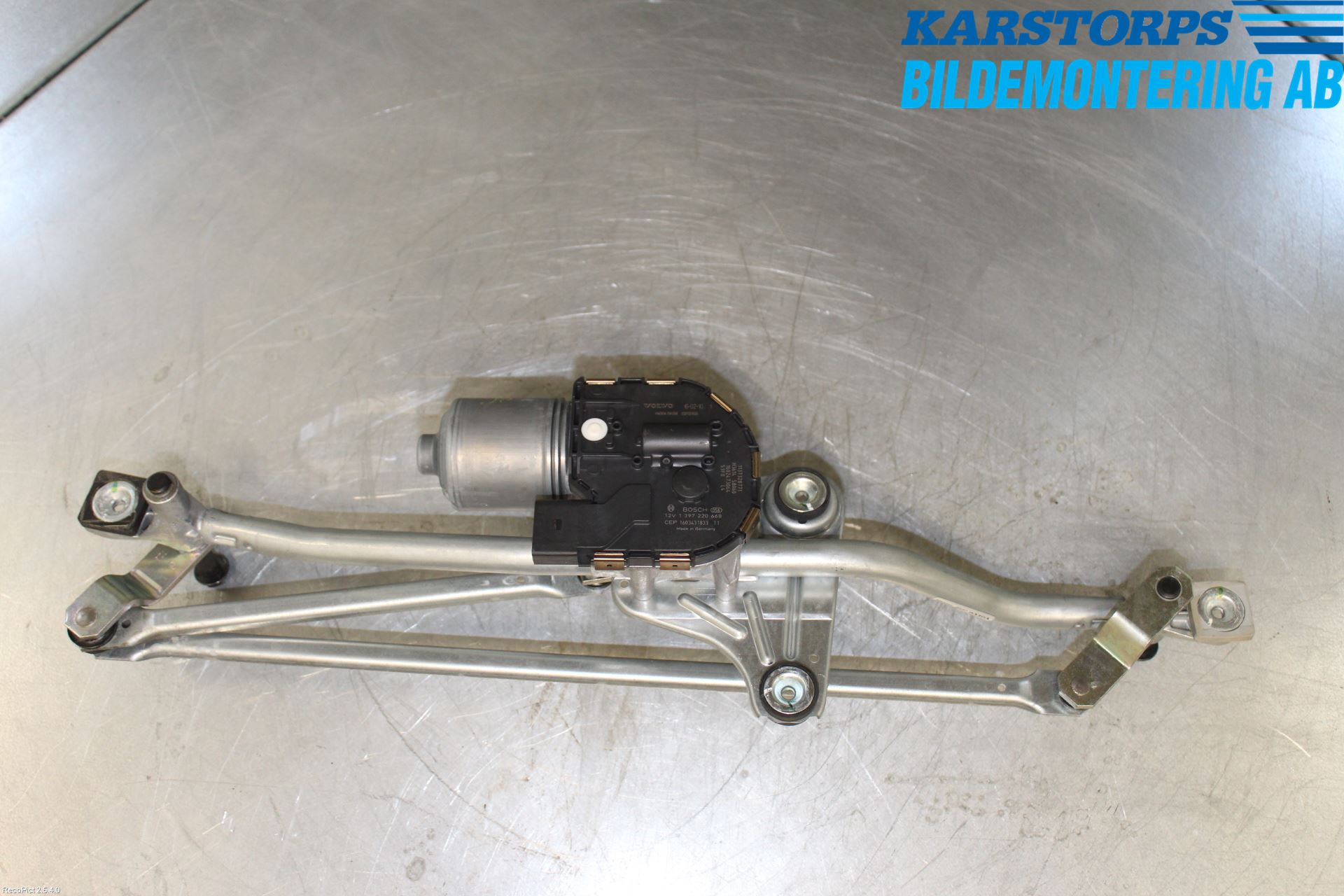 Volvo XC60 14-17 Torkarmekanism Vindruta