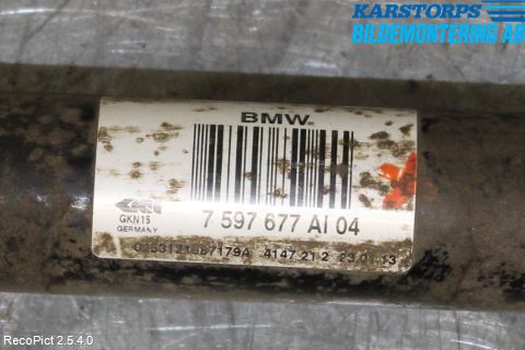 BMW 1 F20/F21 11-19 Drivaxel Bak Vänster
