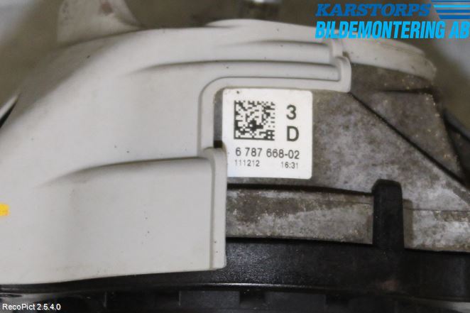 BMW 1 F20/F21 11-19 Motorkudde