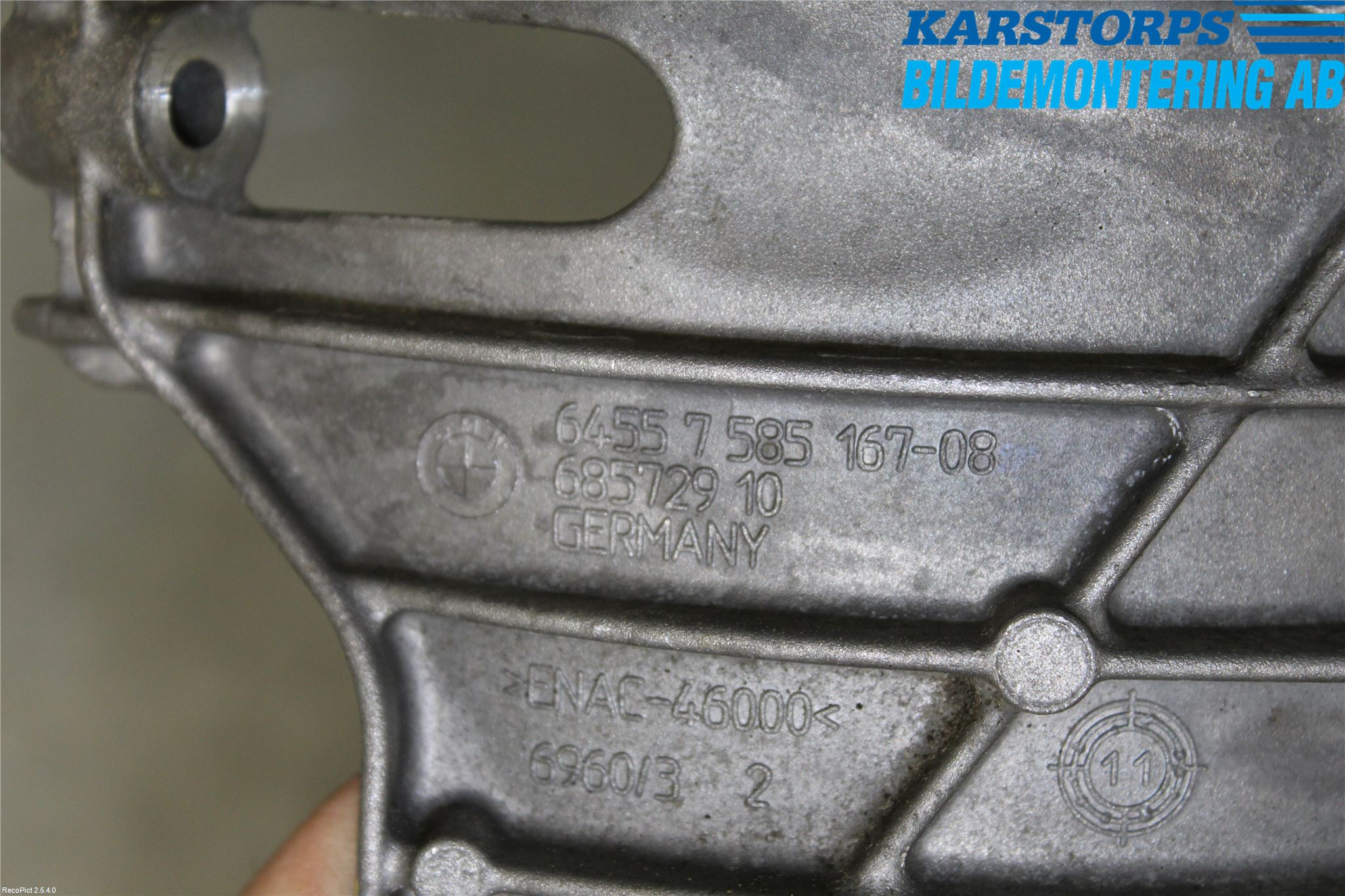 BMW 1 F20/F21 11-19 Ac Kompressor-Fäste