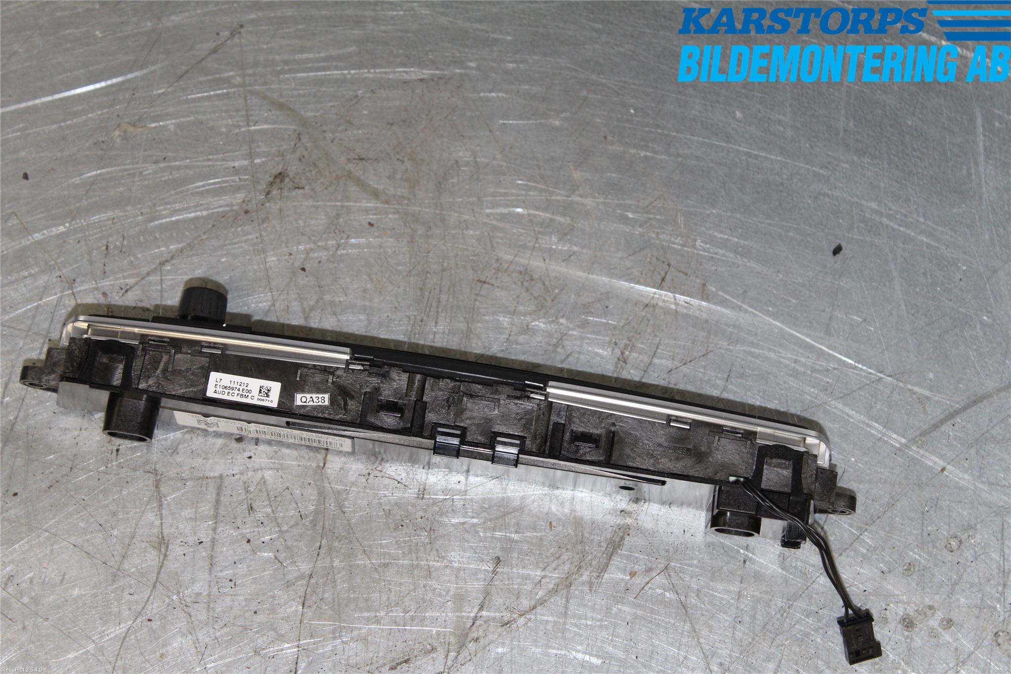 BMW 1 F20/F21 11-19 Cd Radio - Multimediapanel