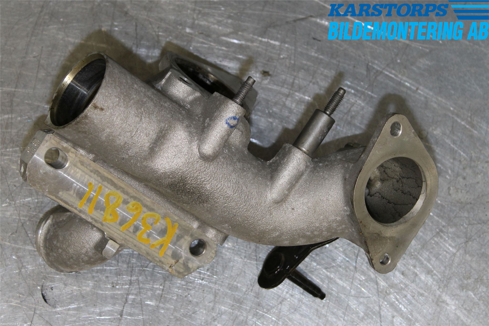 Renault MEGANE III 09-15 Egr Rör