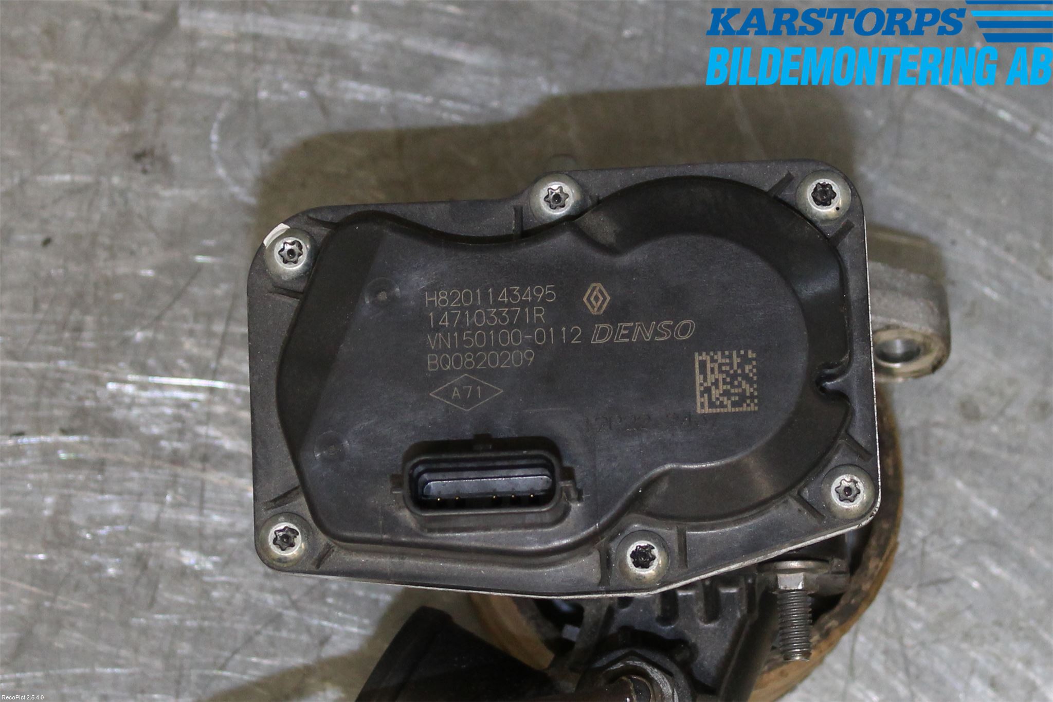 Renault MEGANE III 09-15 Egr Ventil