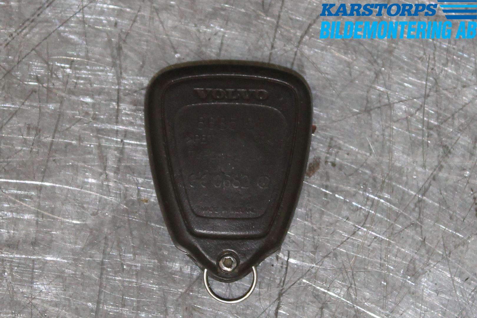 Volvo S60 01-04 Fjärrkontroll Larm-Centrallås