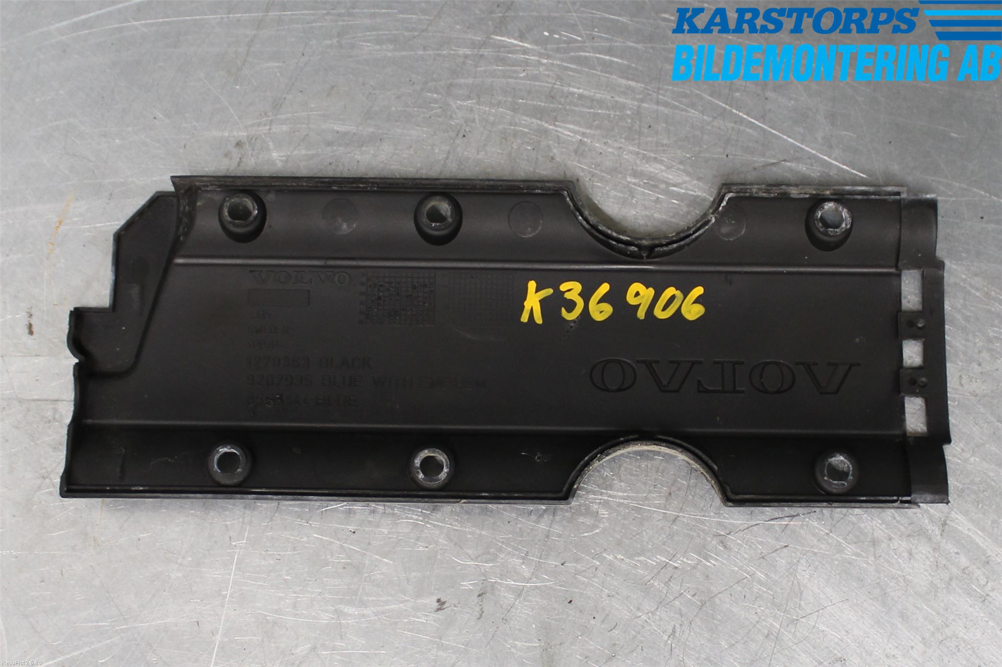 Volvo S60 05-10 Motorkåpa