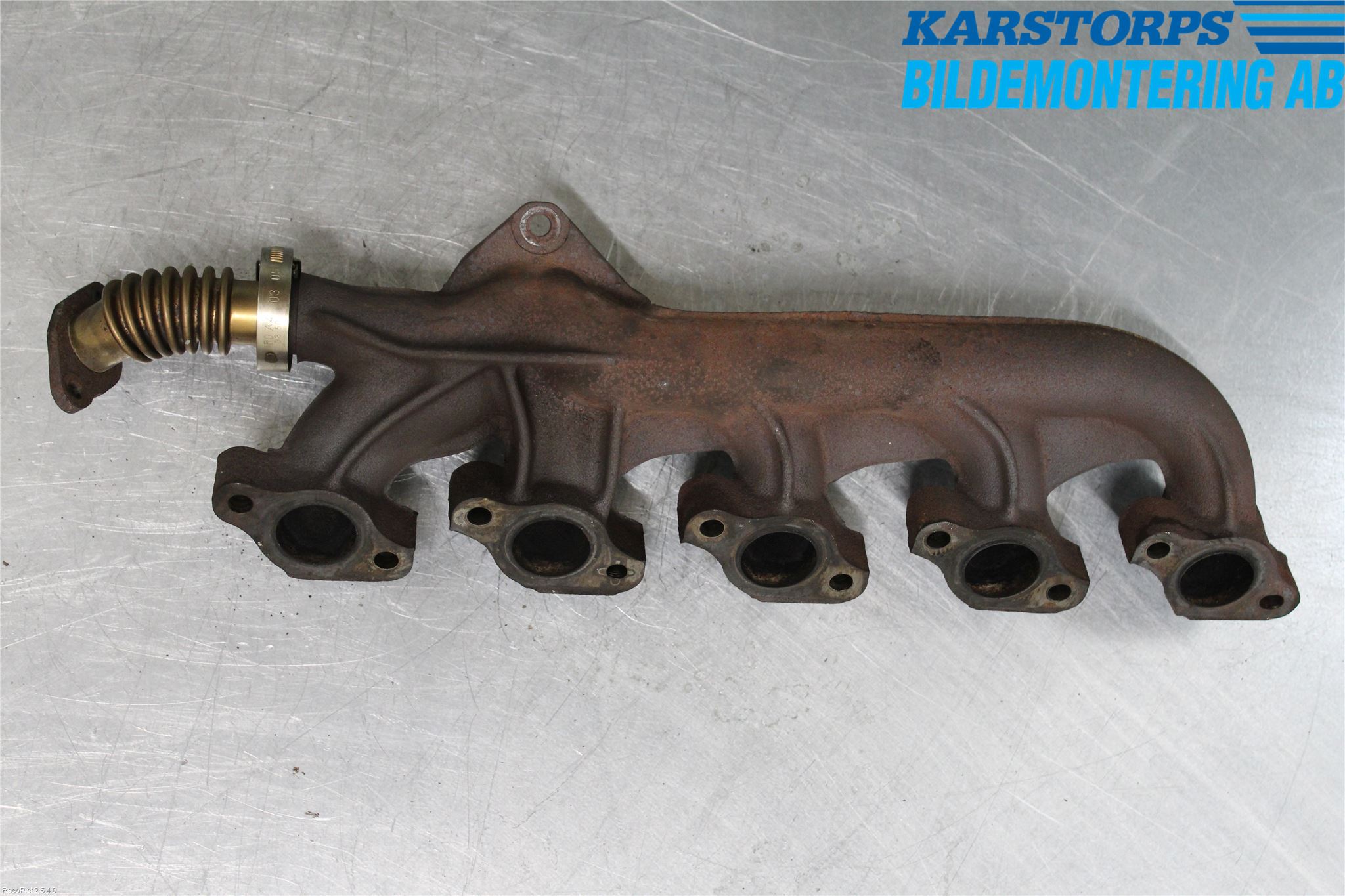 Volvo XC90 03-06 Grenrör Avgas