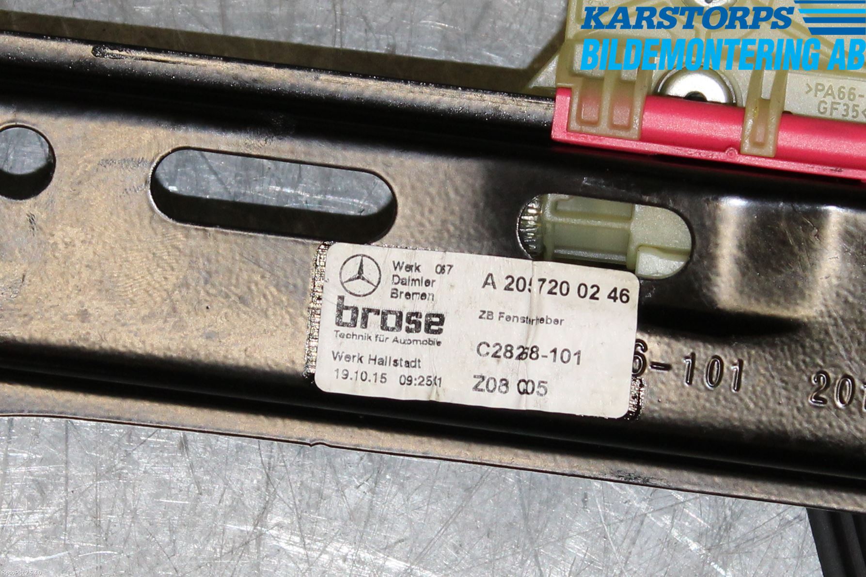 Mercedes-Benz MB C-KLASS (W205) 14-21 Fönsterhiss El Kompl