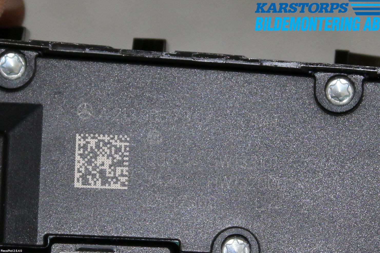 Mercedes-Benz MB C-KLASS (W205) 14-21 Strömställare Stolvärme