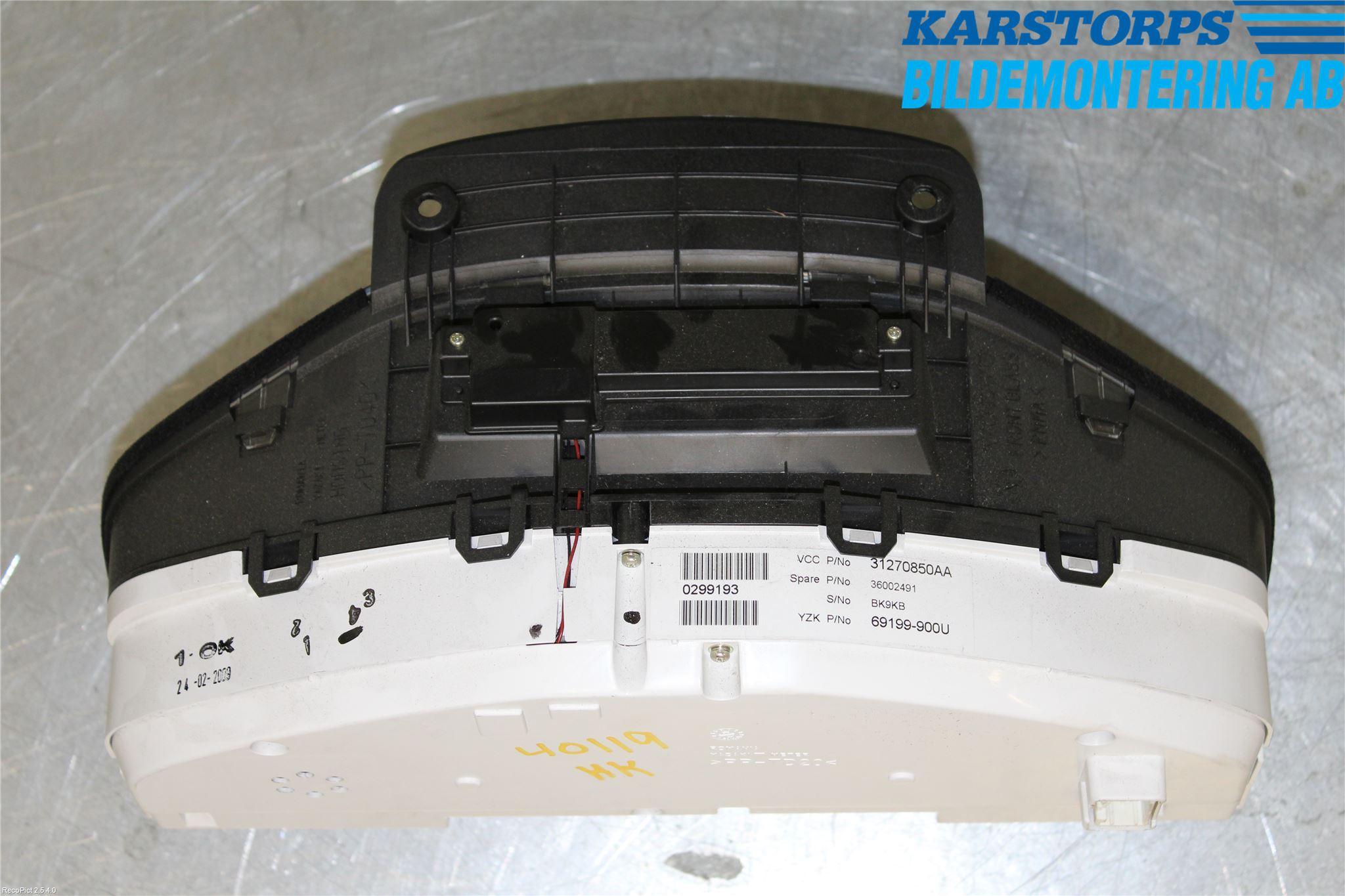 Volvo V70 08-13 Instrument Komb