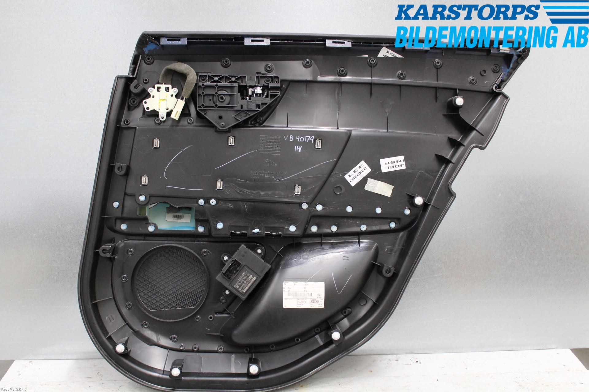 Jaguar XF 08-15 Dörrklädsel Vä