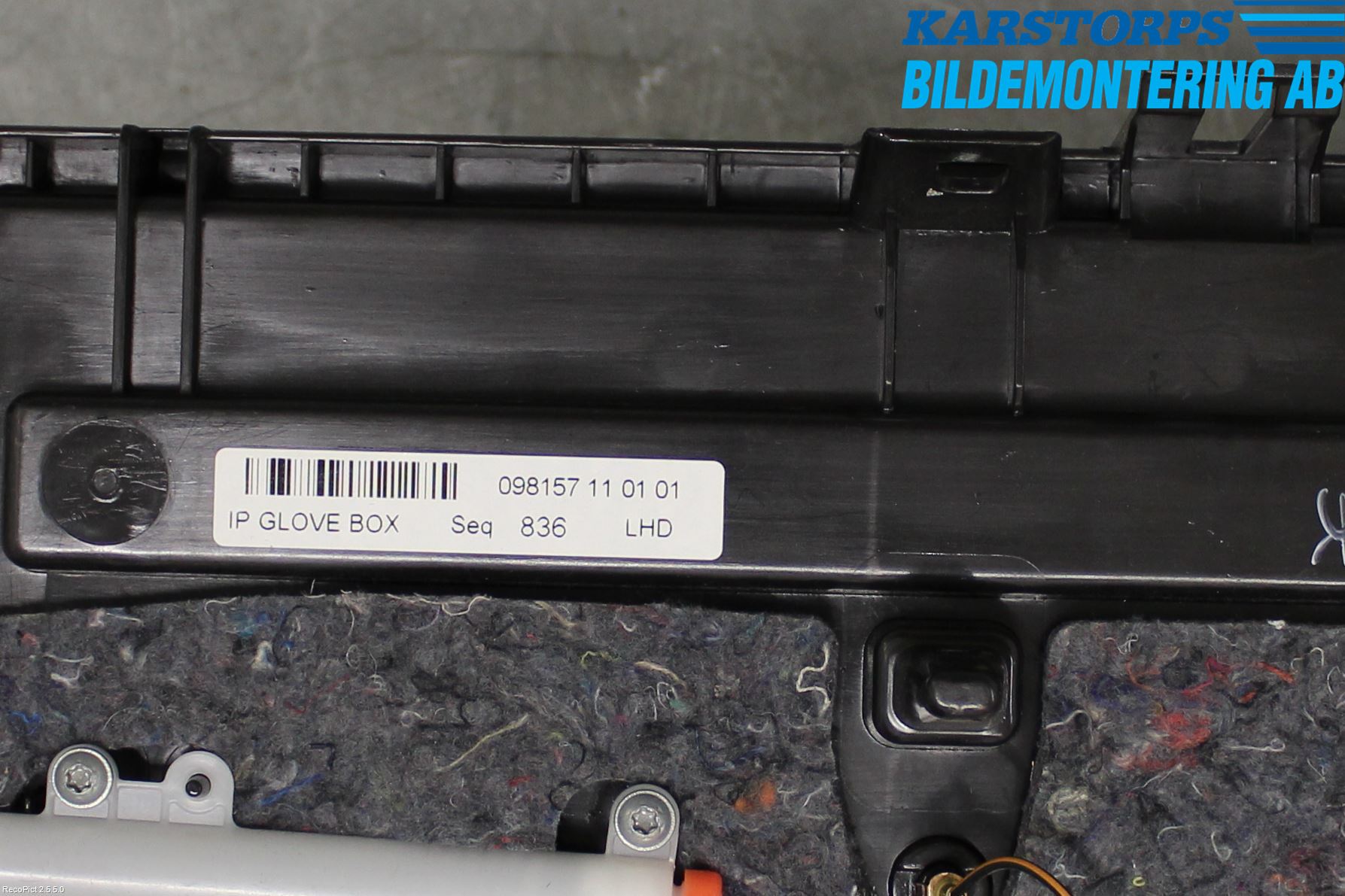 Jaguar XF 08-15 Handskfack