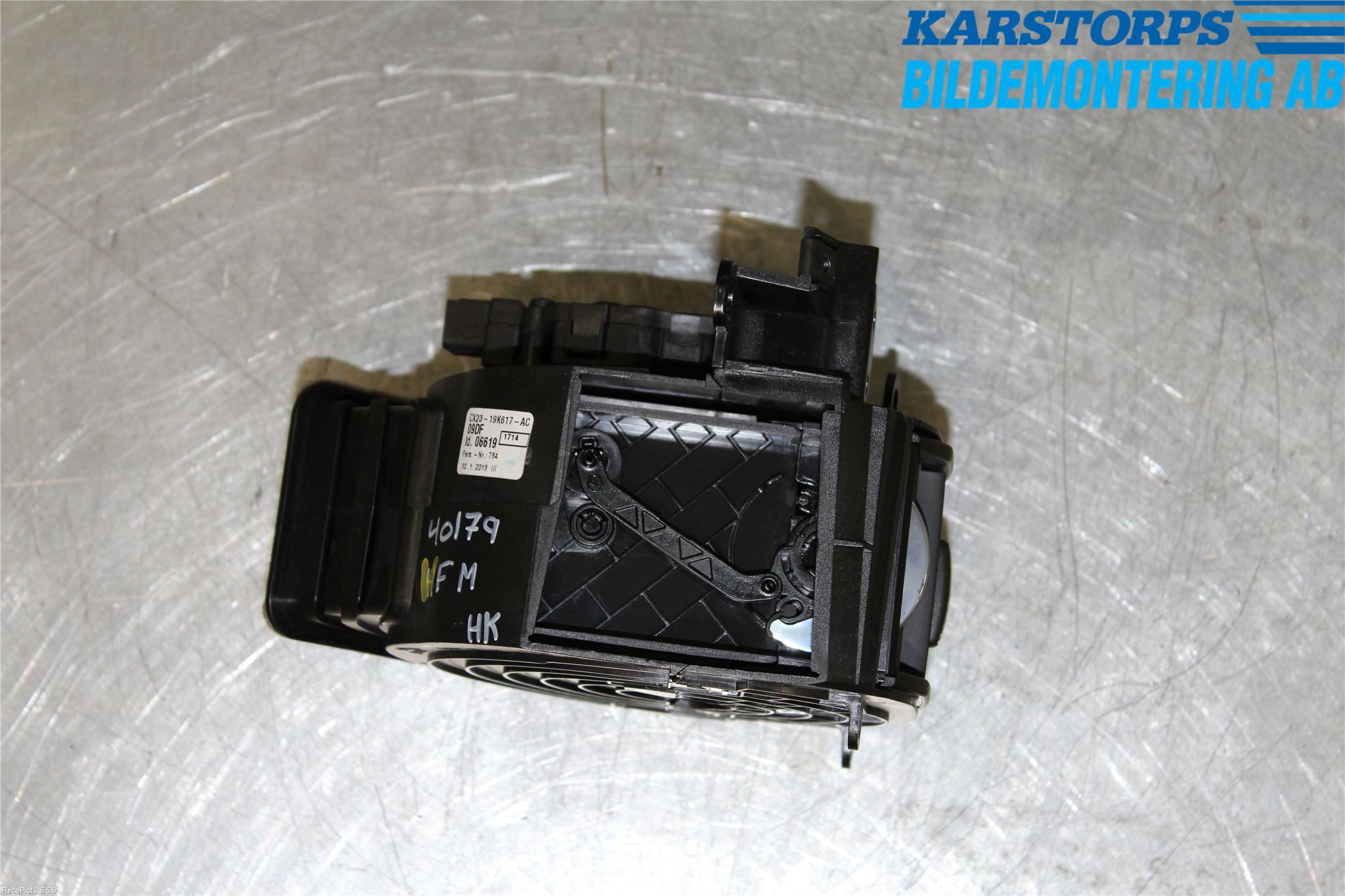 Jaguar XF 08-15 Defrosterkanal-Munstycke