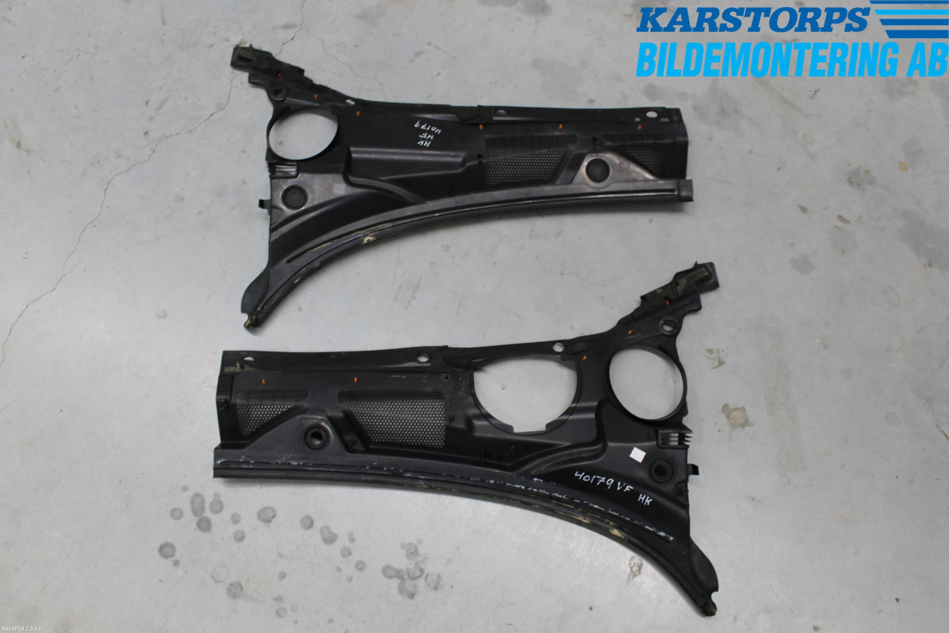 Jaguar XF 08-15 Torpedplåt-Torpedplast