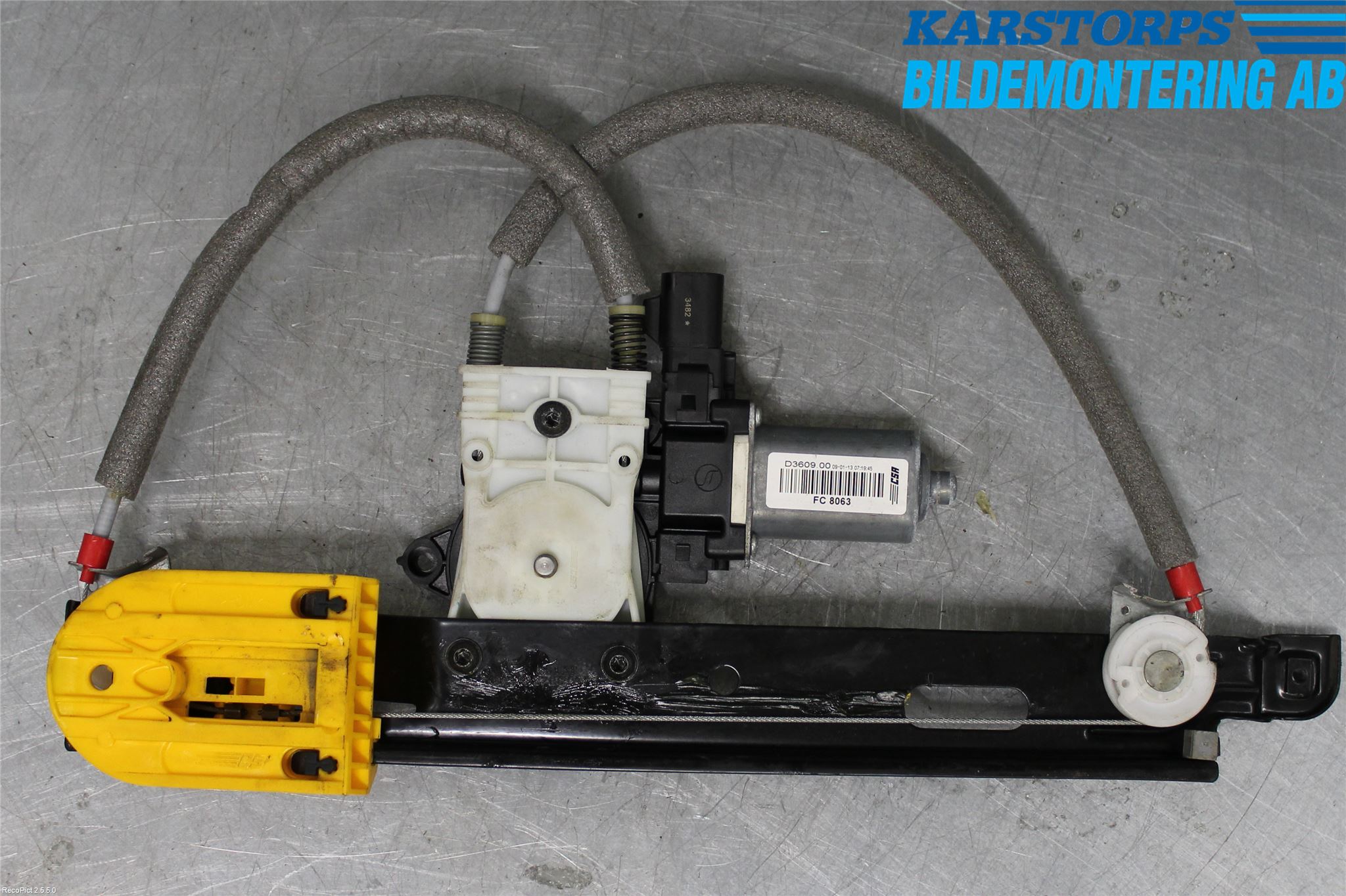 Jaguar XF 08-15 Fönsterhiss El Kompl