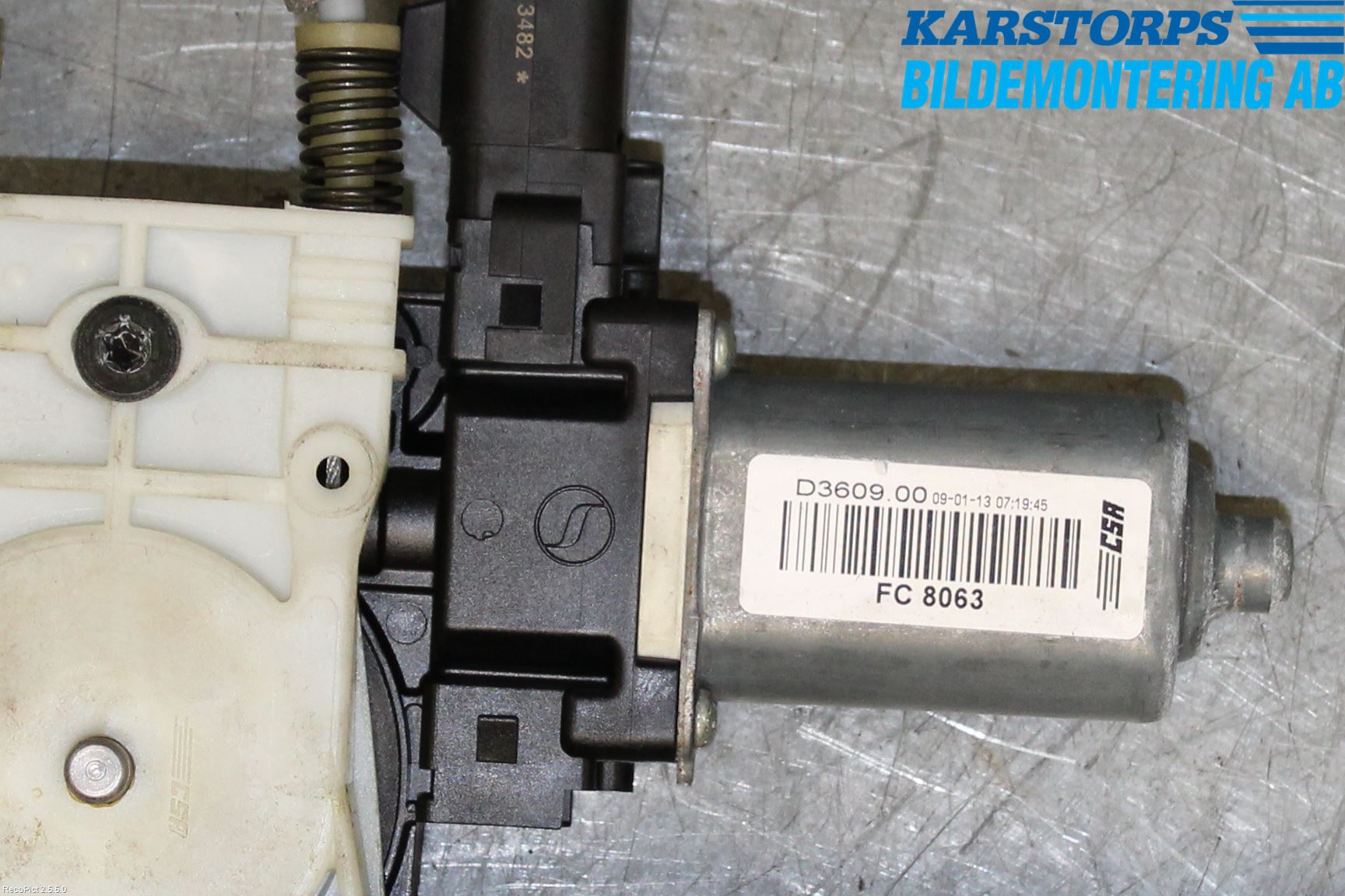 Jaguar XF 08-15 Fönsterhiss El Kompl