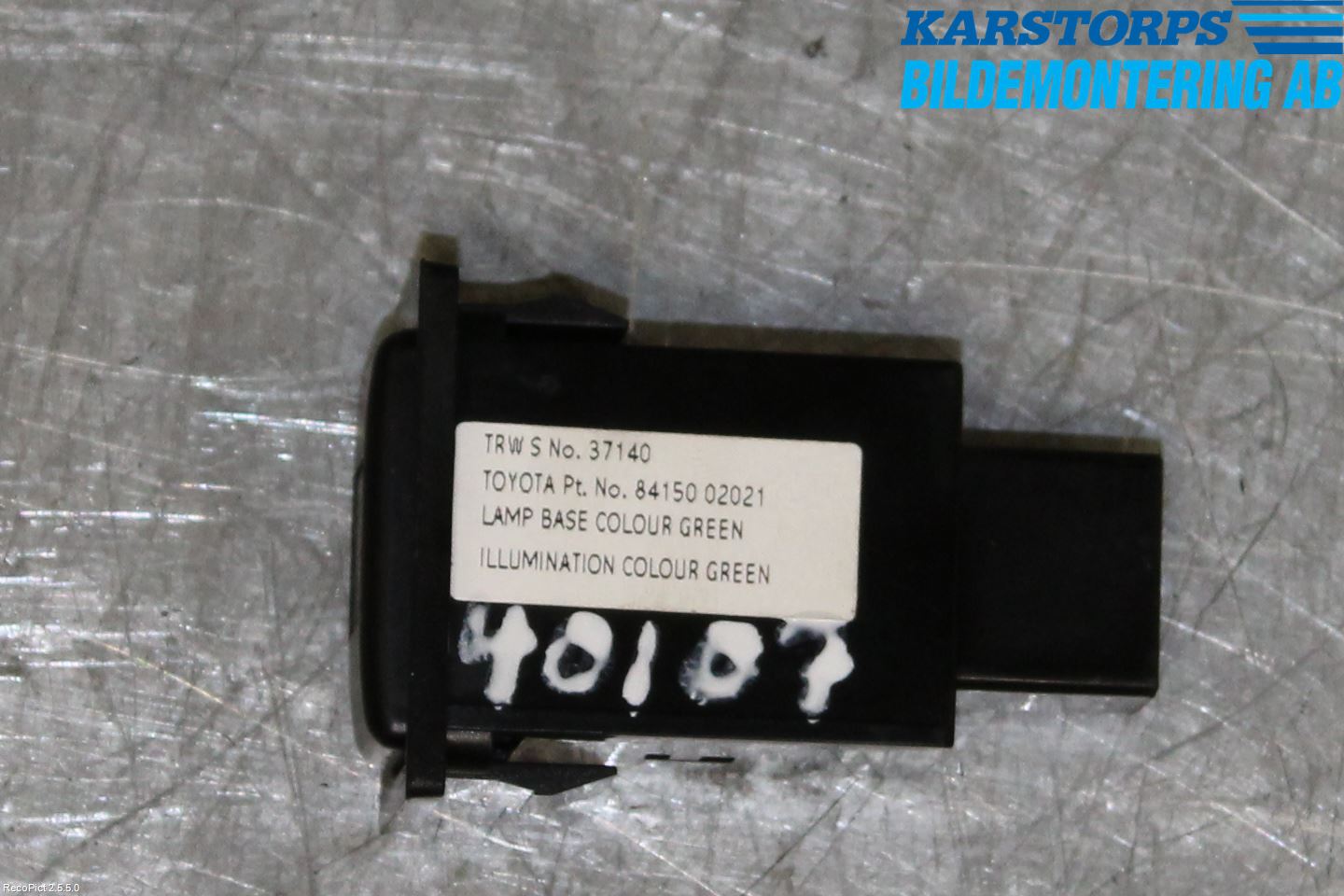 Toyota COROLLA VERSO 04-07 Strömställare Strålkastartork