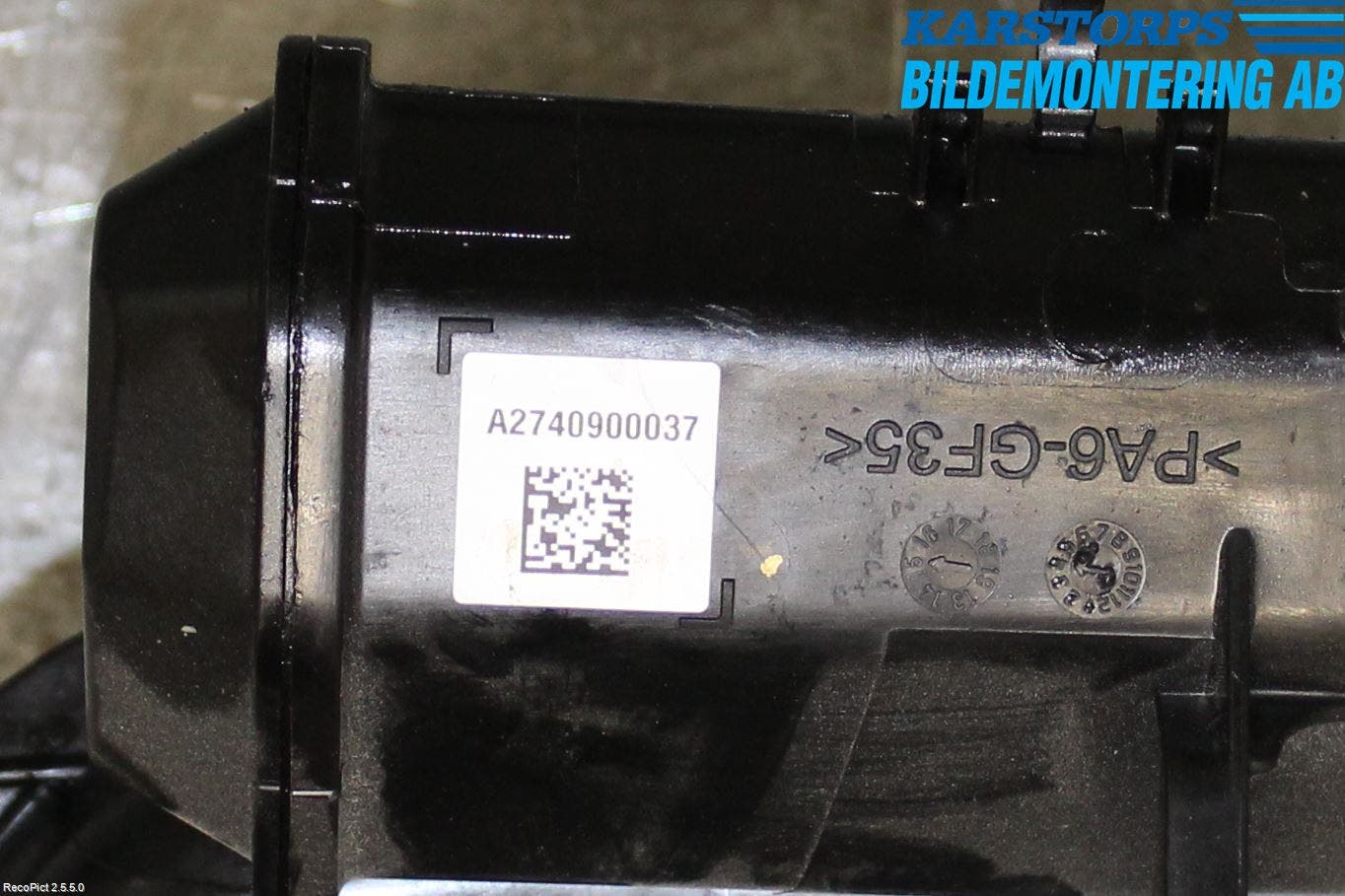 Mercedes-Benz MB C-KLASS (W205) 14-21 Grenrör Insug