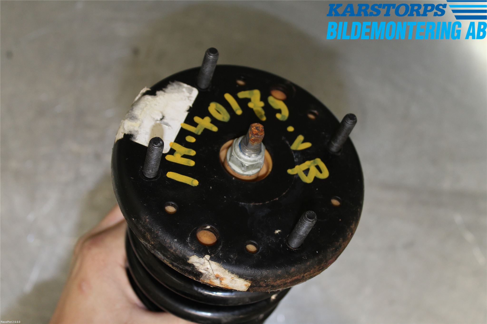 Jaguar XF 08-15 Fjäderben Bak Vänster