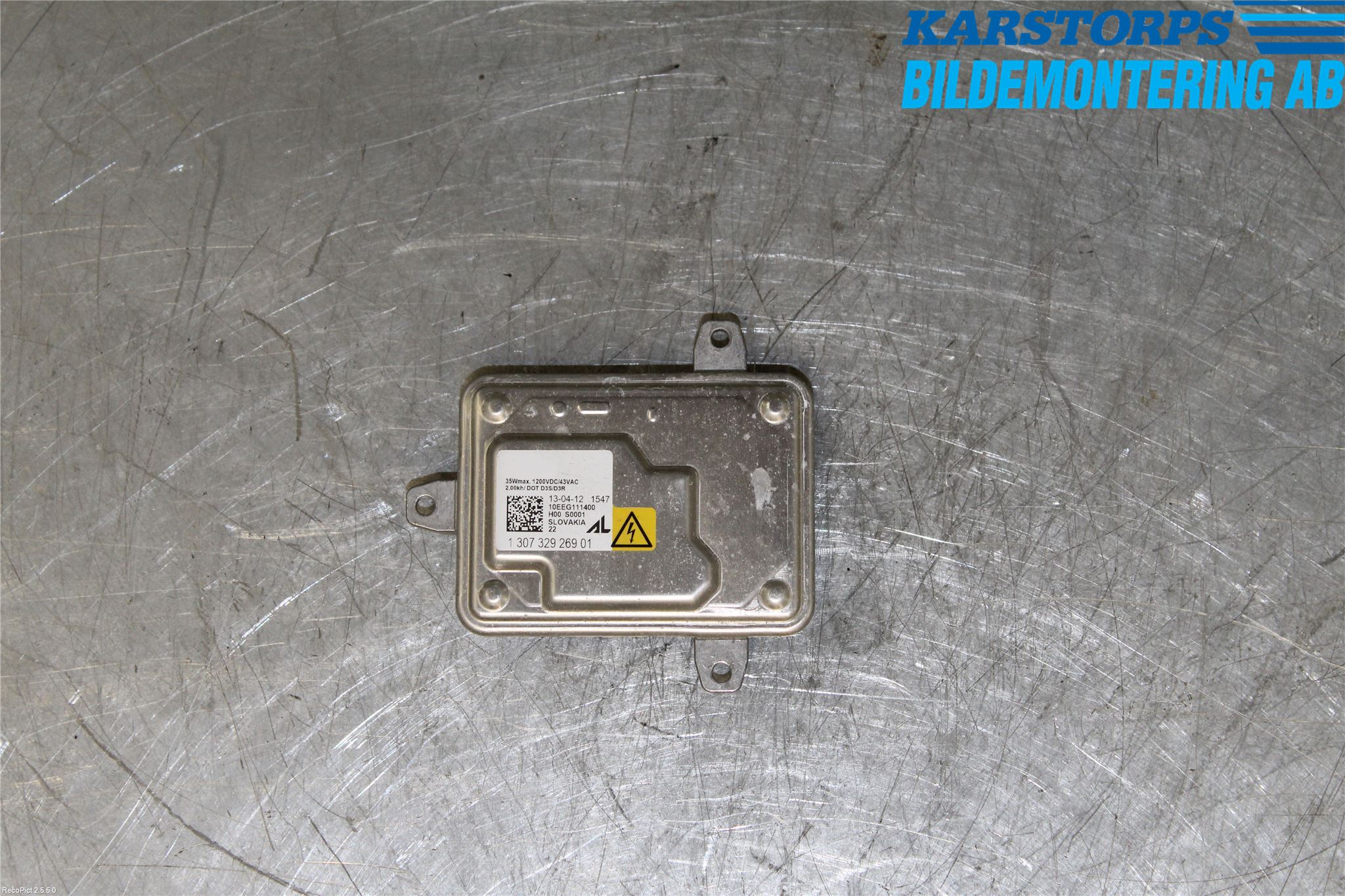 Volvo C30 10-13 Styrenhet Strålkastare