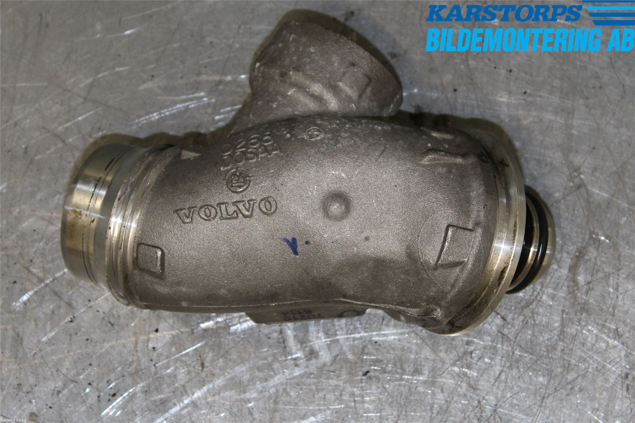 Volvo V60 14-18 Laddluft-Intercoolerrör