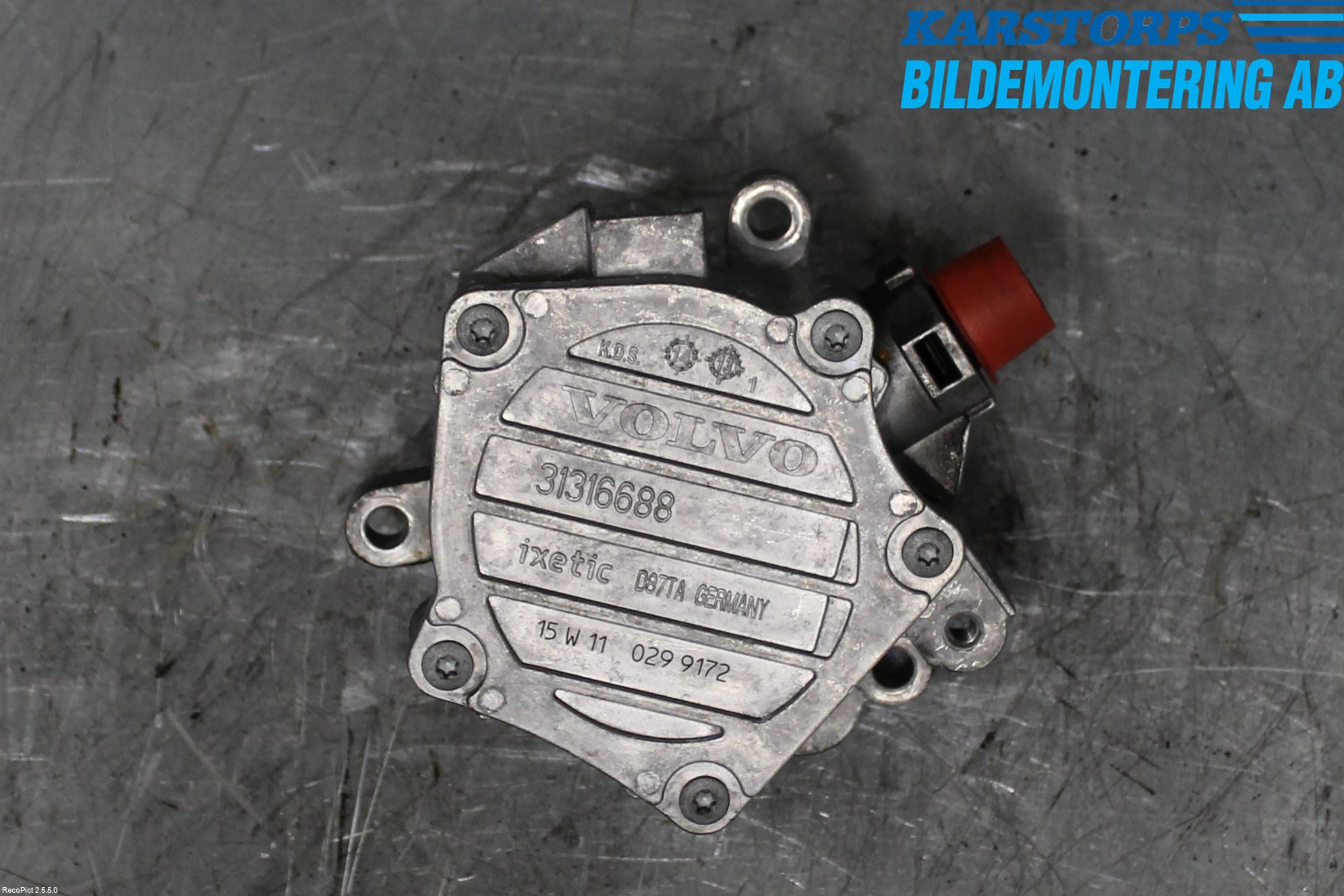 Volvo V60 14-18 Vakuumpump