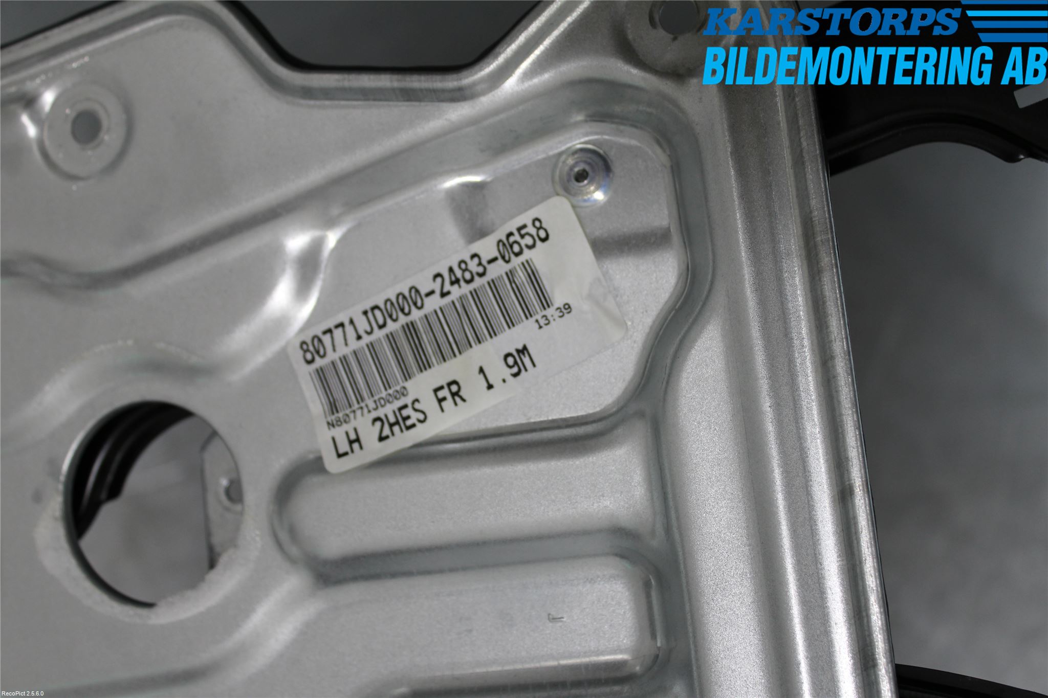 Nissan QASHQAI 10-14 Fönsterhiss El Kompl