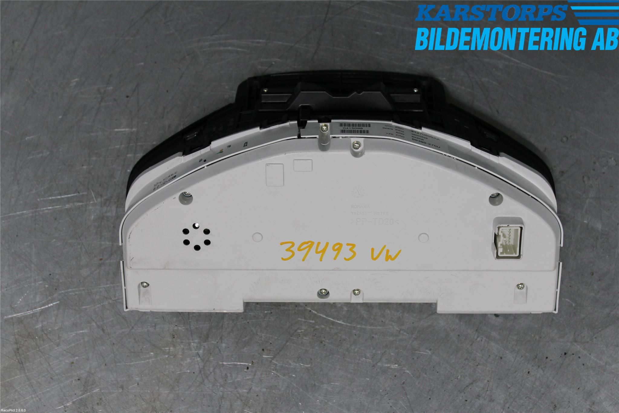 Volvo V70 08-13 Instrument Komb