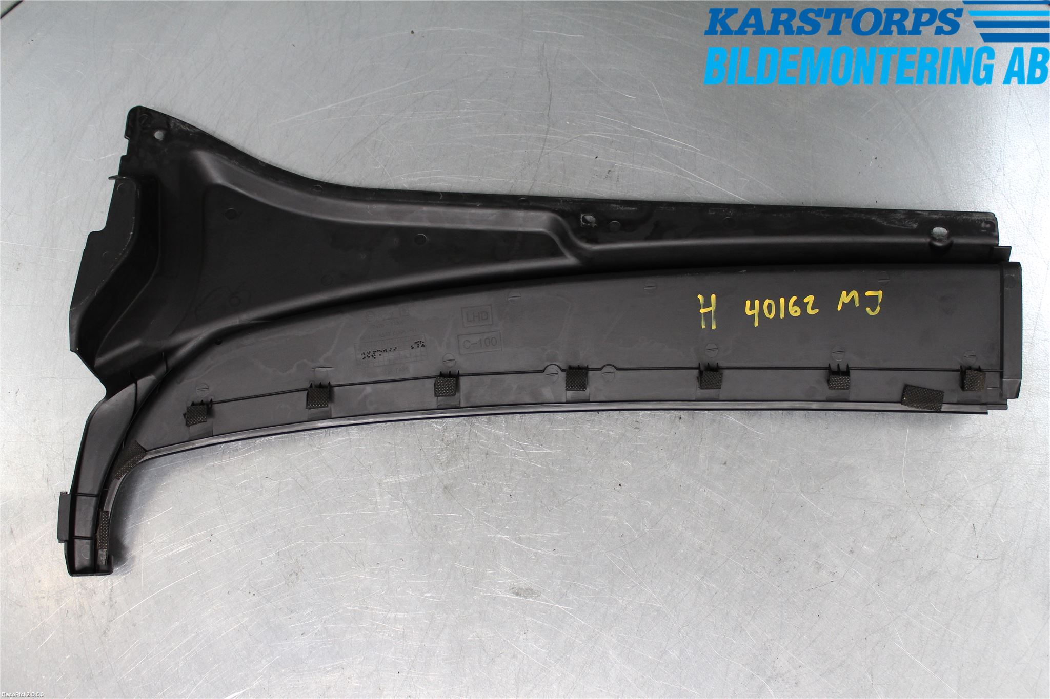 SsangYong SSANG YONG ACTYON/SPORT 06-17 Torpedplåt-Torpedplast