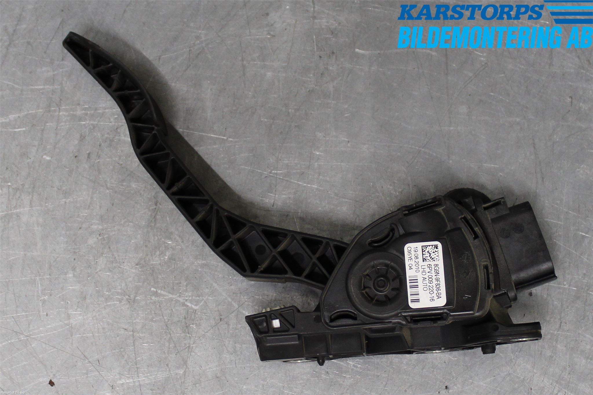 Volvo XC60 09-13 Gaspedal