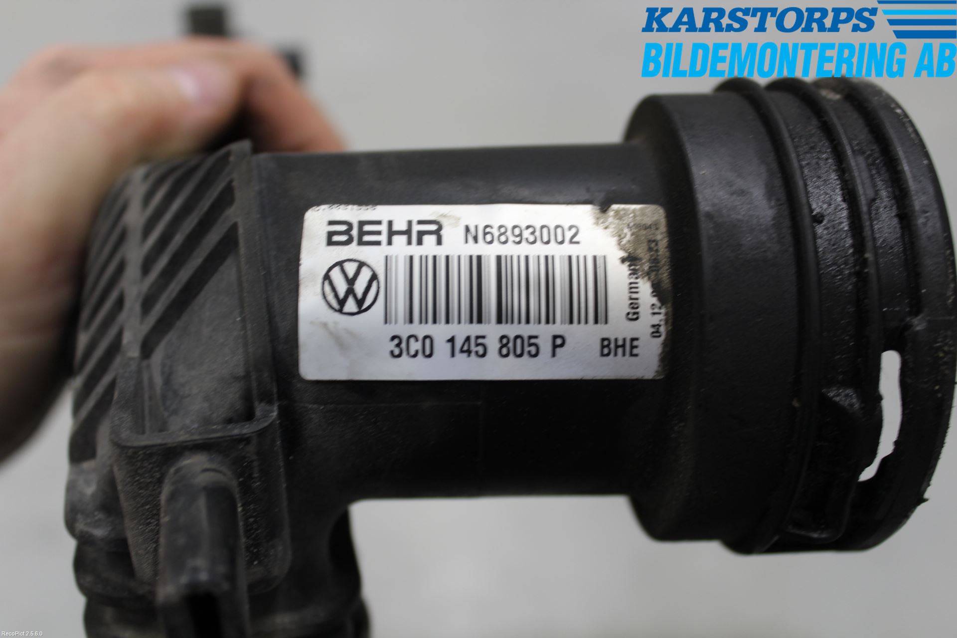 Volkswagen VW PASSAT 05-11 Laddluft-Intercooler Kyl