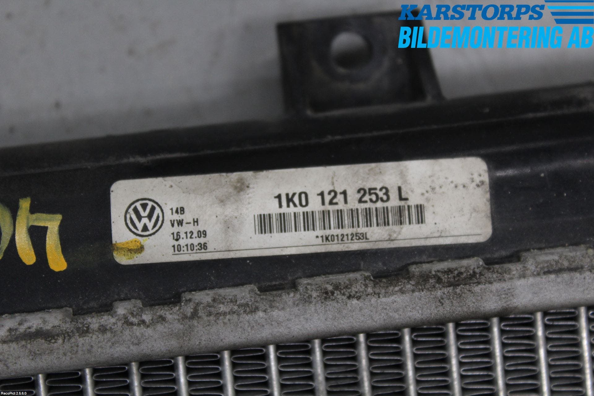 Volkswagen VW PASSAT 05-11 Kylare Aut